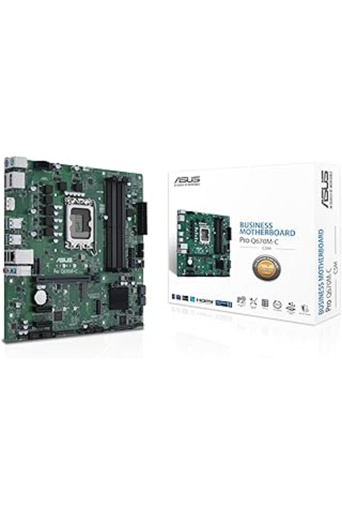 nerede bulurum Pro Q670M-C-Csm Intel Q670 Lga1700 Ddr5 4800 2Xdp Hdmi Çift M2 Usb3.2 Tpm Matx Intel Vpro Dest