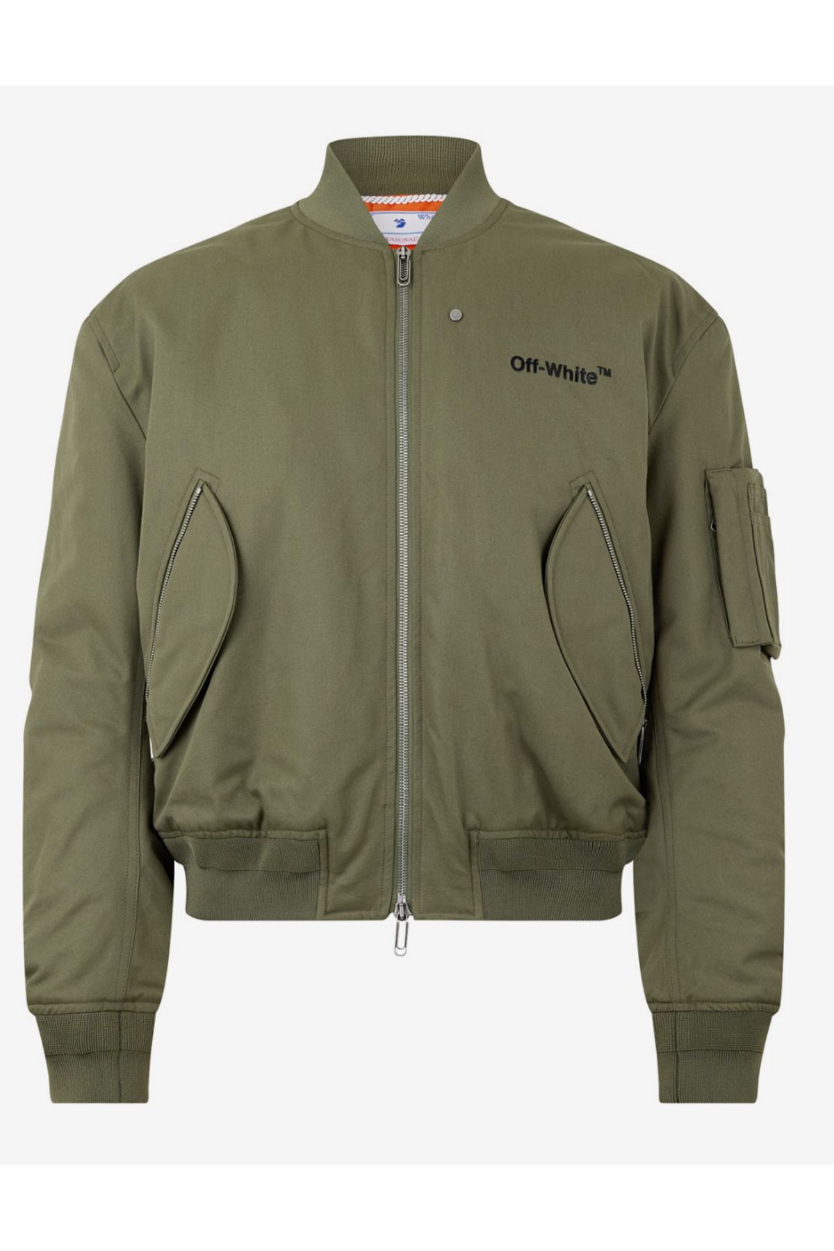 OFF WHITE Diag Tab Bomber Jacket