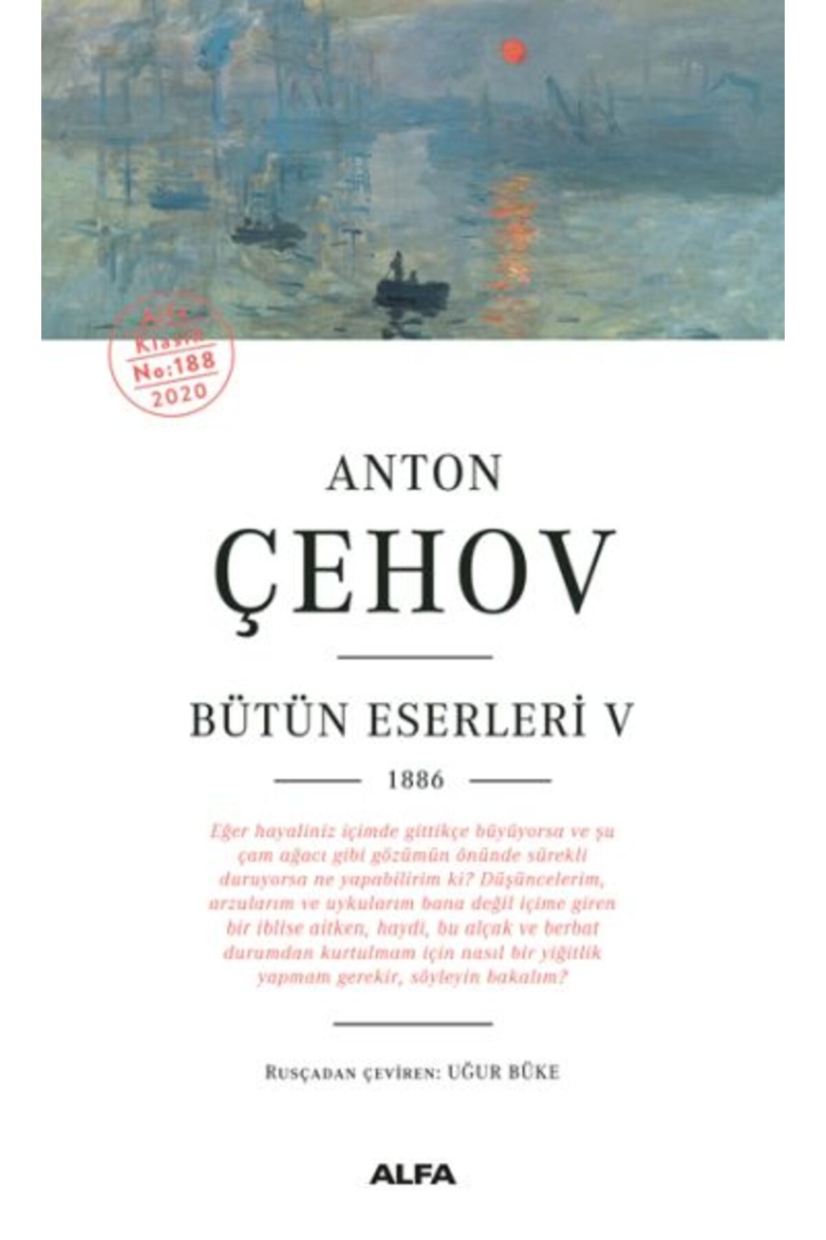 Alfa Yayınları Anton Çehov Bütün Eserleri 5