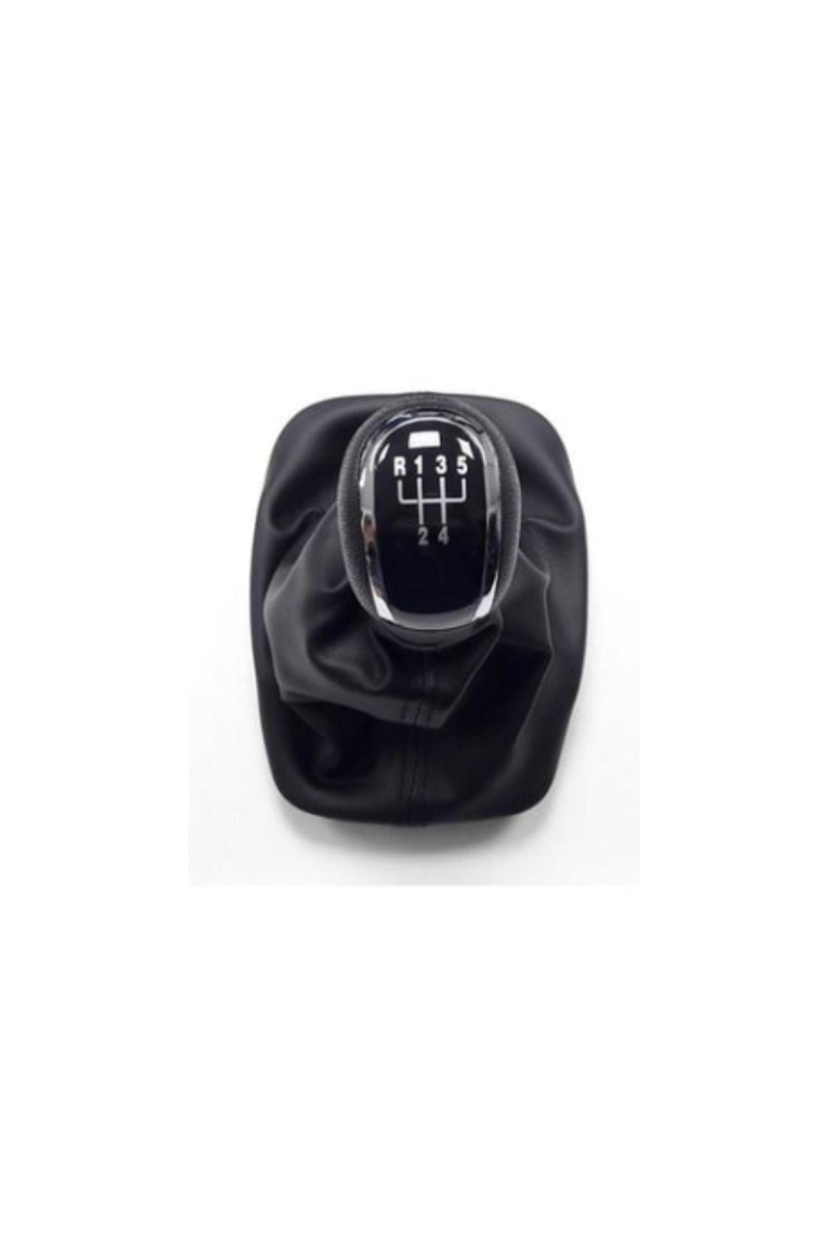 gkl-Audi A3-A4-A5-A6 Gear Shift Knob & Gaiter - 5 Forward Black Numbers 8P 0863279 1