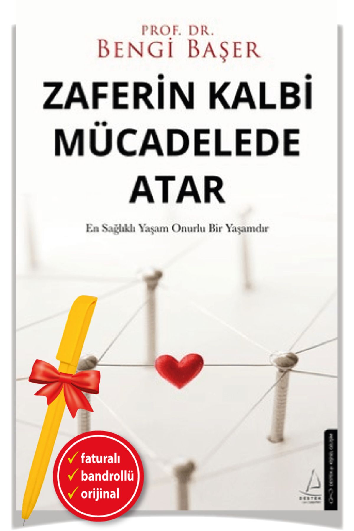 Destek Yayınları Alfa Kalem+Zaferin Kalbi Mücadelede Atar(Bengi Başer)-YENİ-Kişisel Gelişim-Destek Kitap