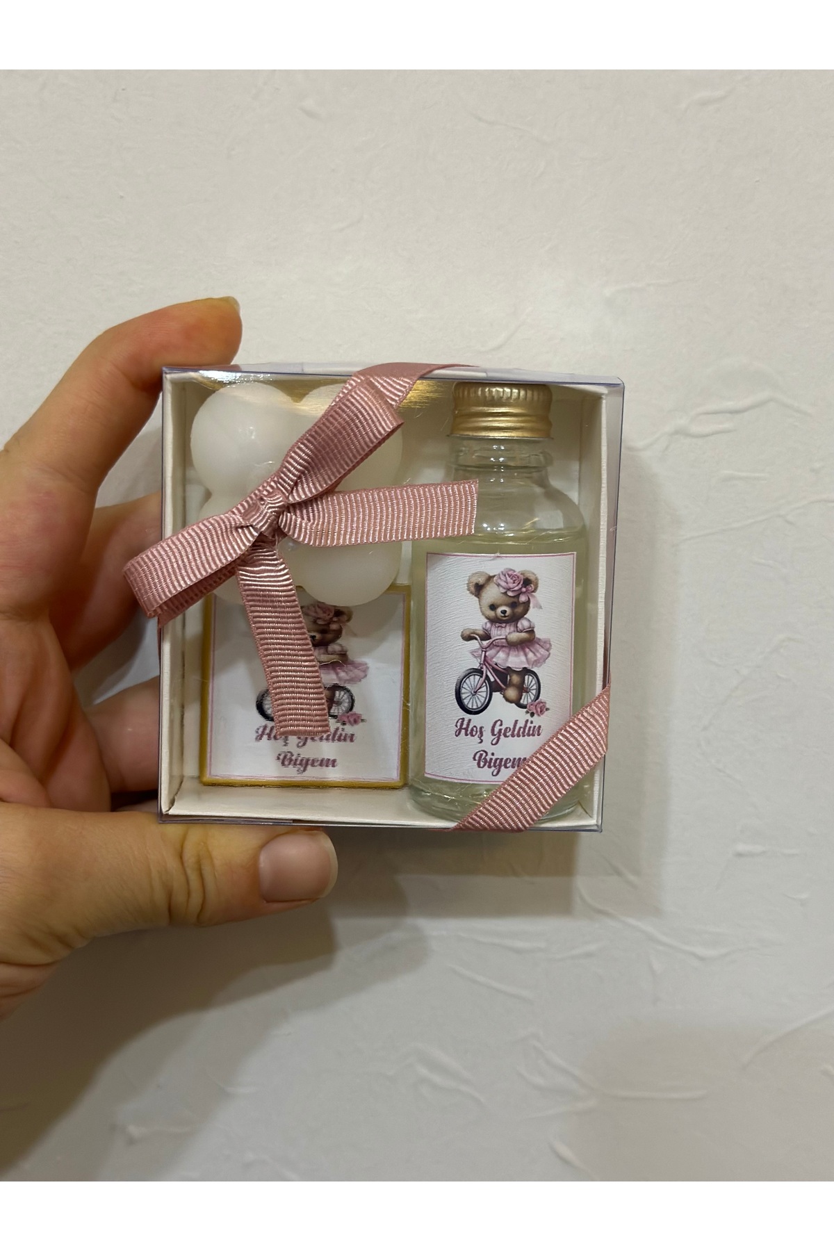 KRVTASARIM Kolonya Çikolata Mum Hediyelik Söz Nişan Kına Düğün Bebek Mevlid 30 Adet fotoğrafı 2 (önizleme)