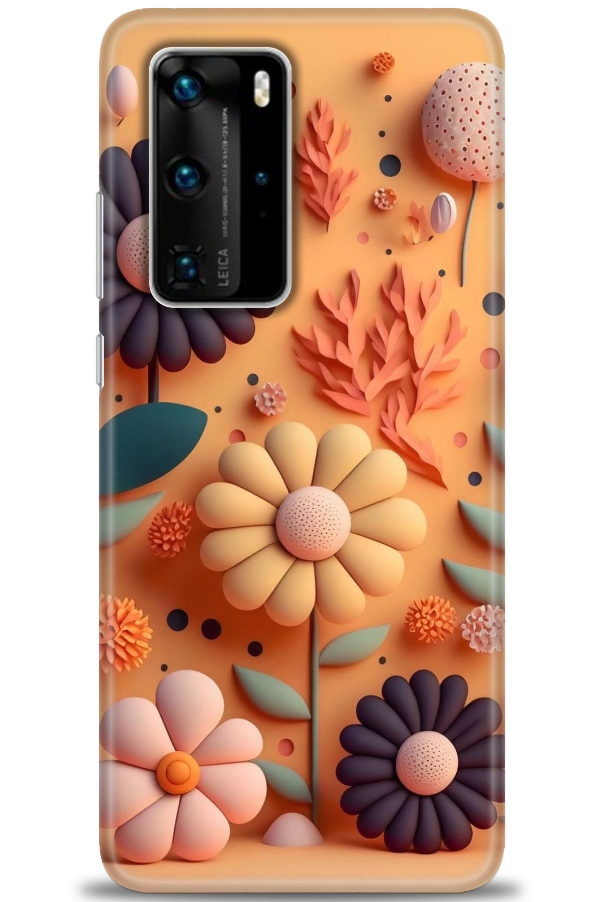 CooperTech Huawei P40 Pro İle Uyumlu HD Baskılı Silikon Kılıf - Baskılı FullHDTasarımlar  - 527