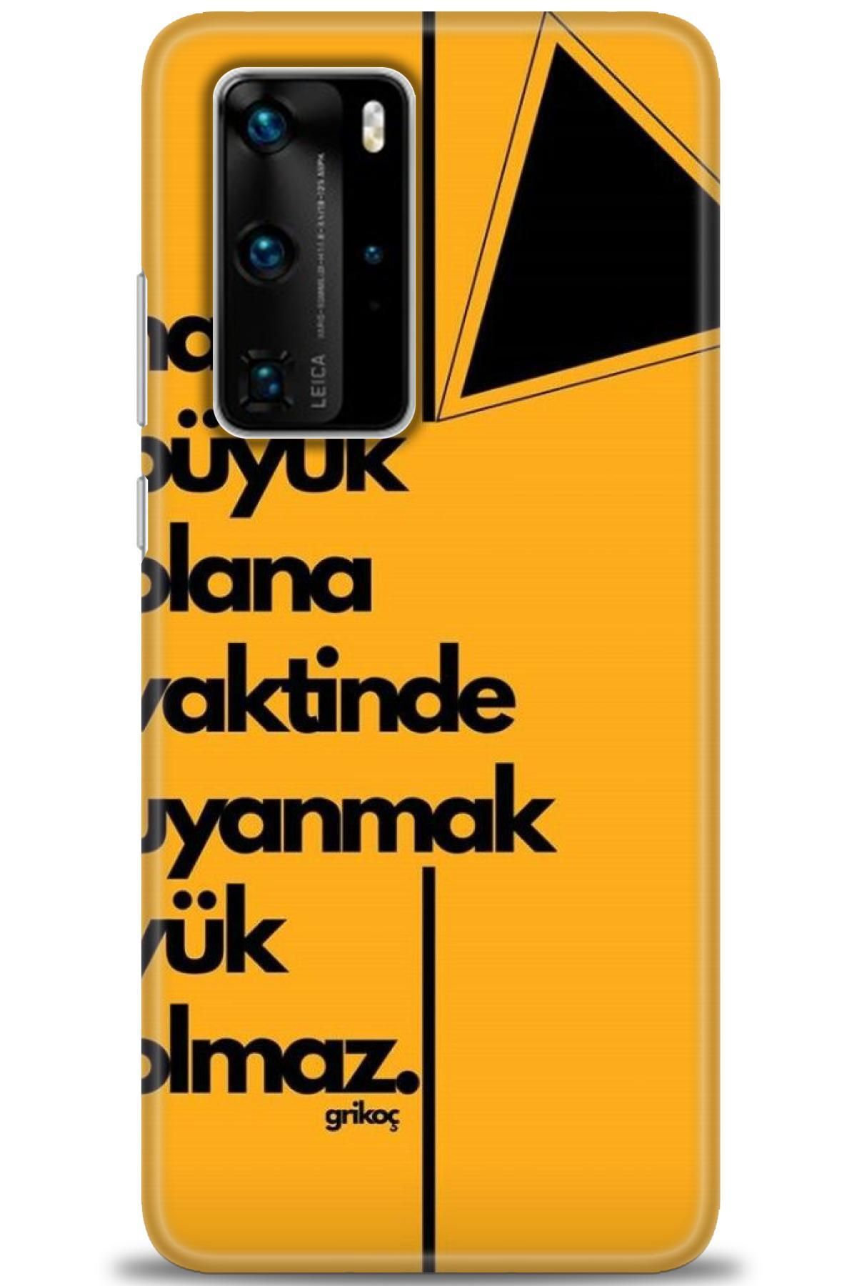 CooperTech Huawei P40 Pro İle Uyumlu HD Baskılı Silikon Kılıf - Baskılı FullHDTasarımlar  - 474