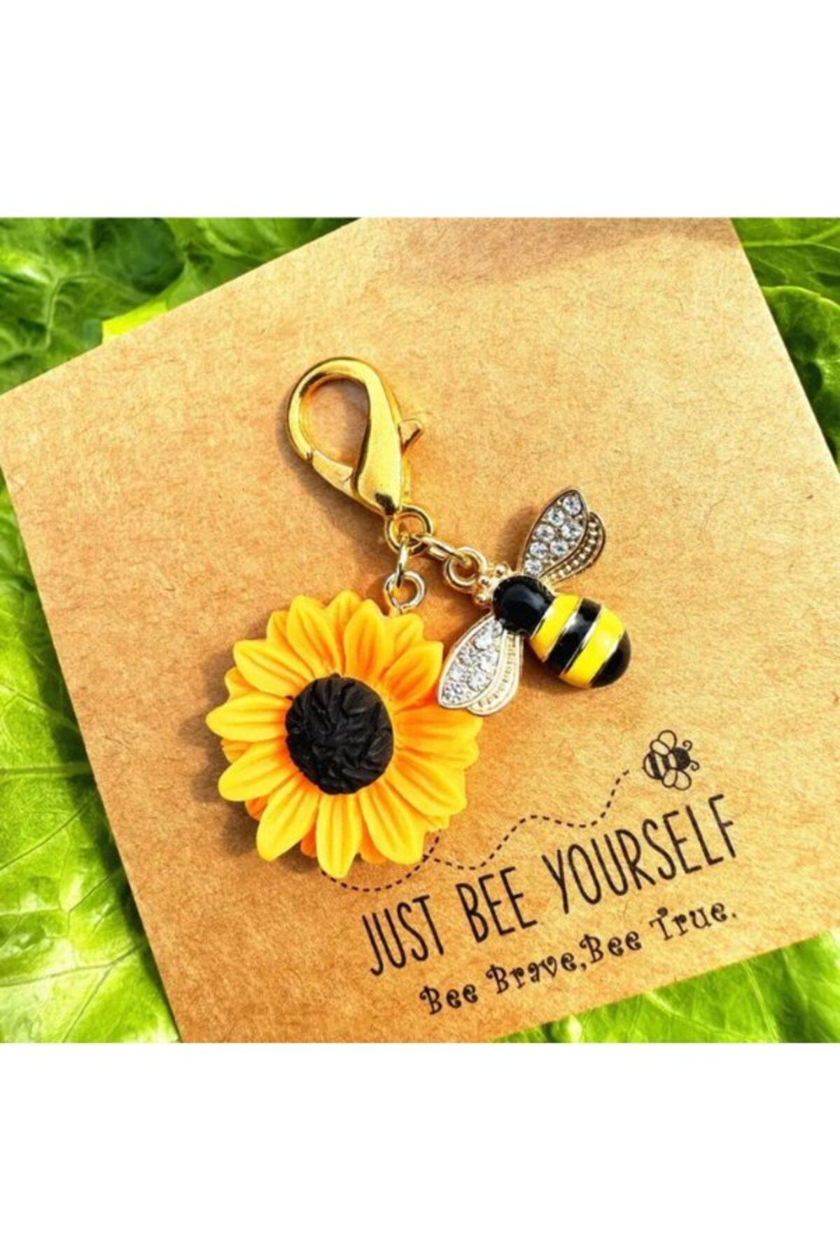 Punky Store Just Bee Yourself Arı Anahtarlık