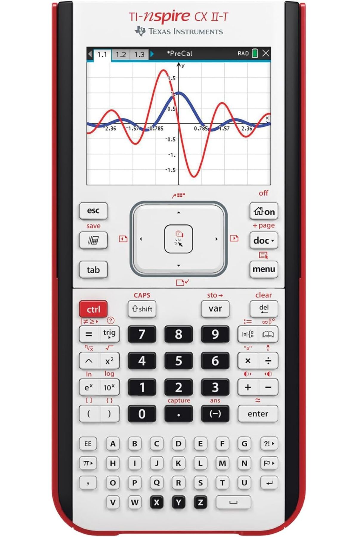 NcK Instruments Grafik hesap makinesi TI- Nspire CX II T