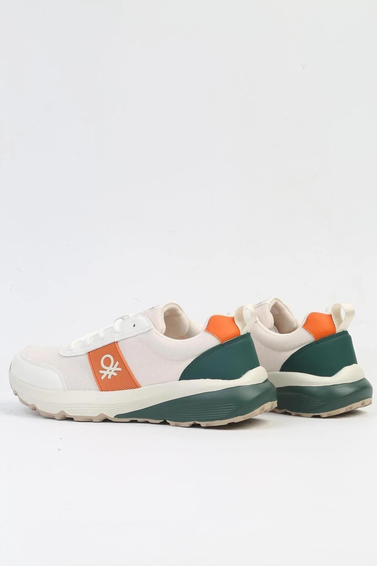 کفش کتانی مردانه بلوک رنگی | بنتون Benetton 24YTrBN10252MTE - تصویر 3