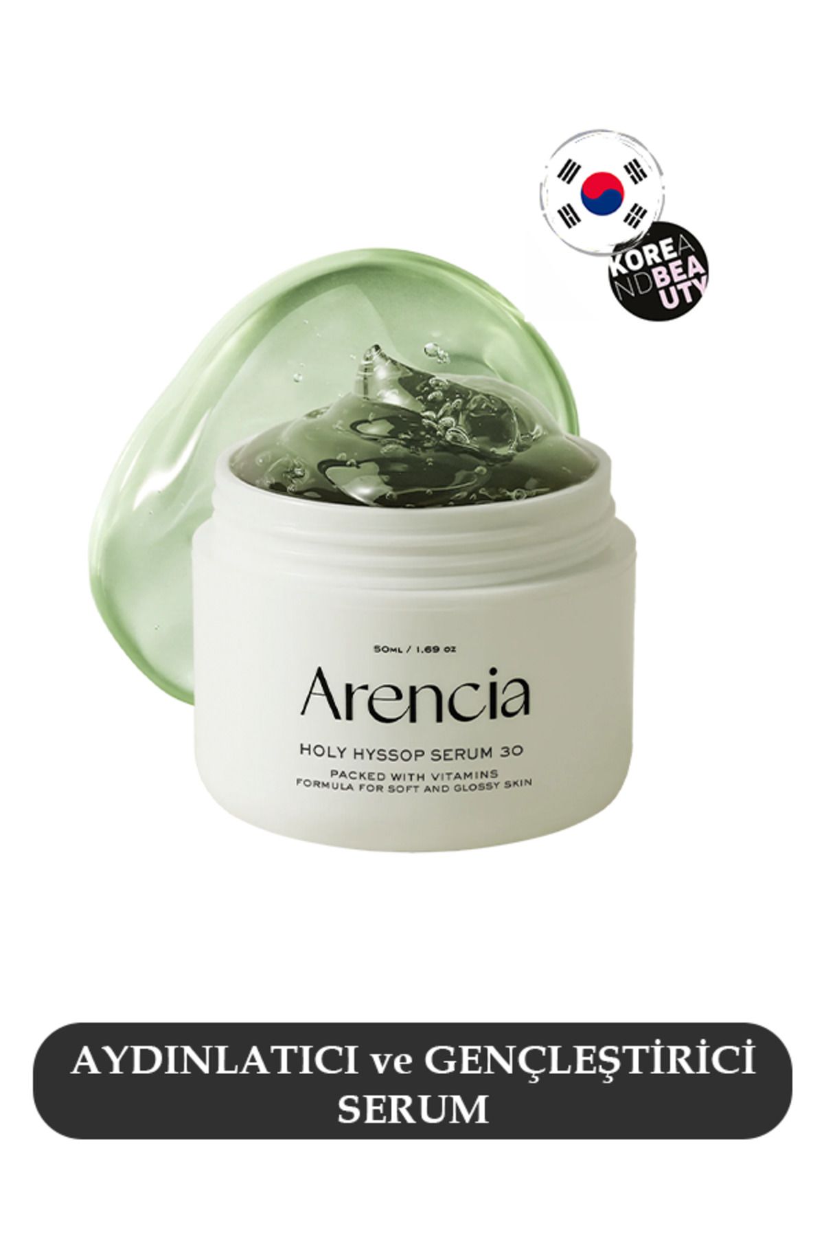 Arencia Holy Hyssop Serum 30 50g Sakinleştirici, Yaşlanma Ve Kırışıklık Karşıtı, Cilt Yenileyici Serum 50ml