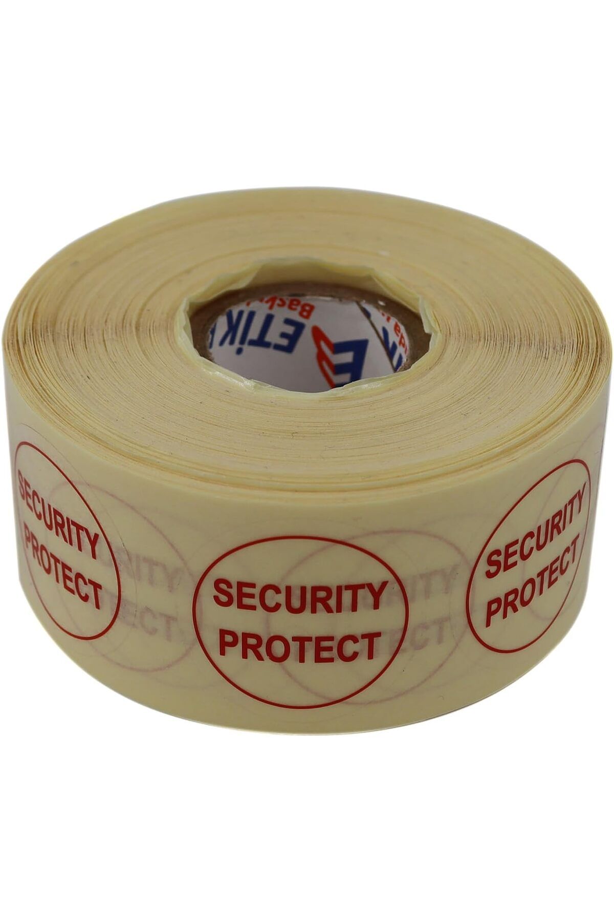 NcK etiketler , hazır al hızlı al PP Şeffaf Security Protect(Güvenlik Koruma) Etiketi 30mm Çap 1000 Adet