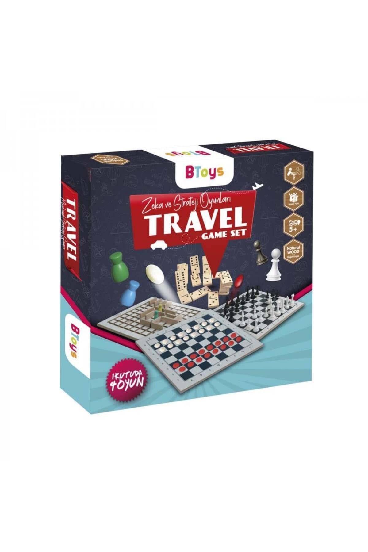 BToys Travel Set 5 Oyun 1 Arada