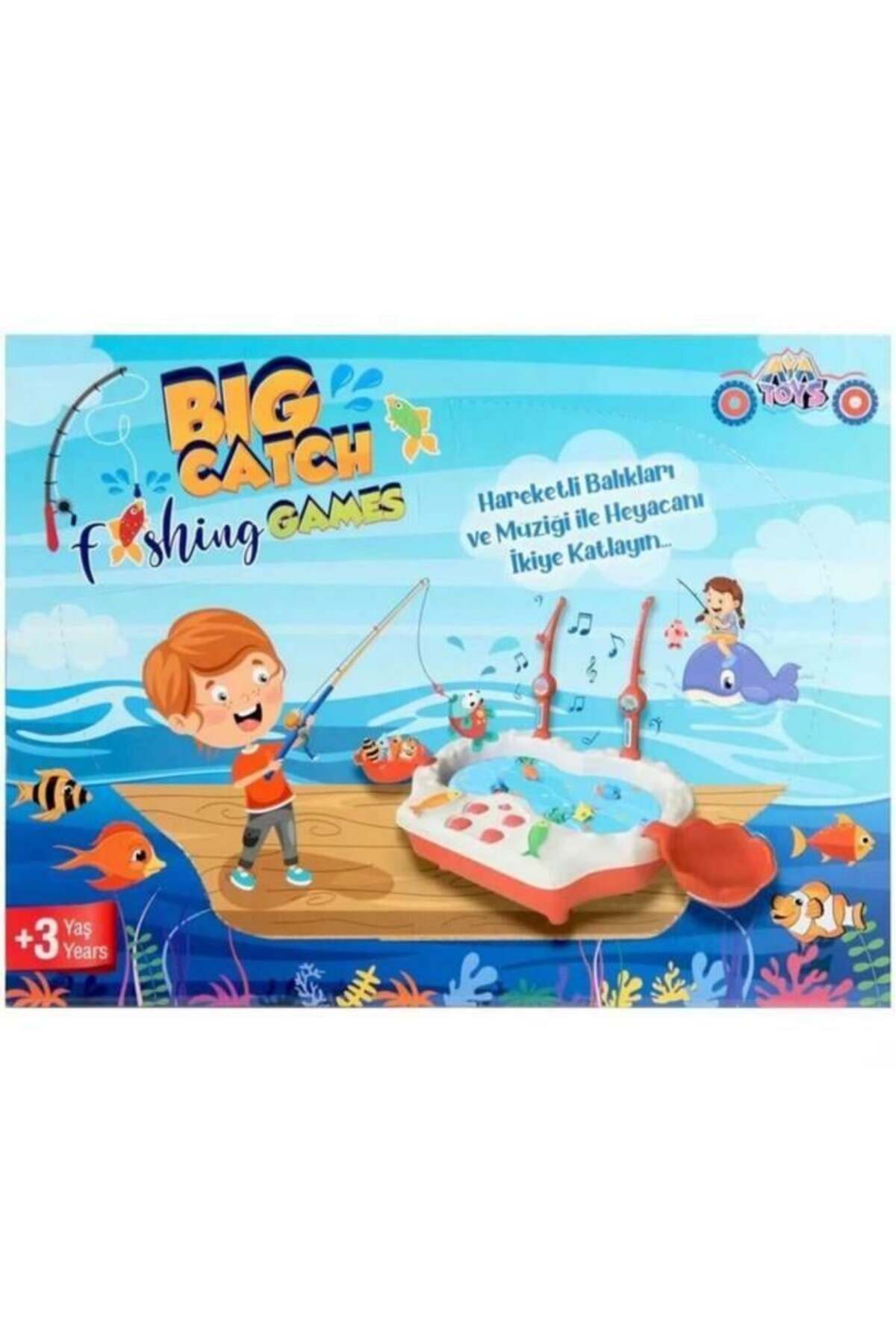 AYATOYS Pilli Havuzlu Balık Yakalama Oyunu - Fiyatı, Yorumları