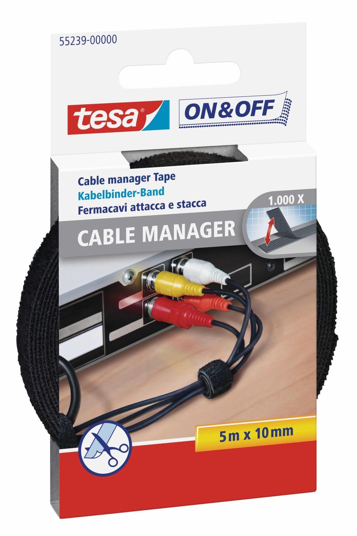 Nextpage Tesa Cable Manager 5*10Mm. 55239 00000