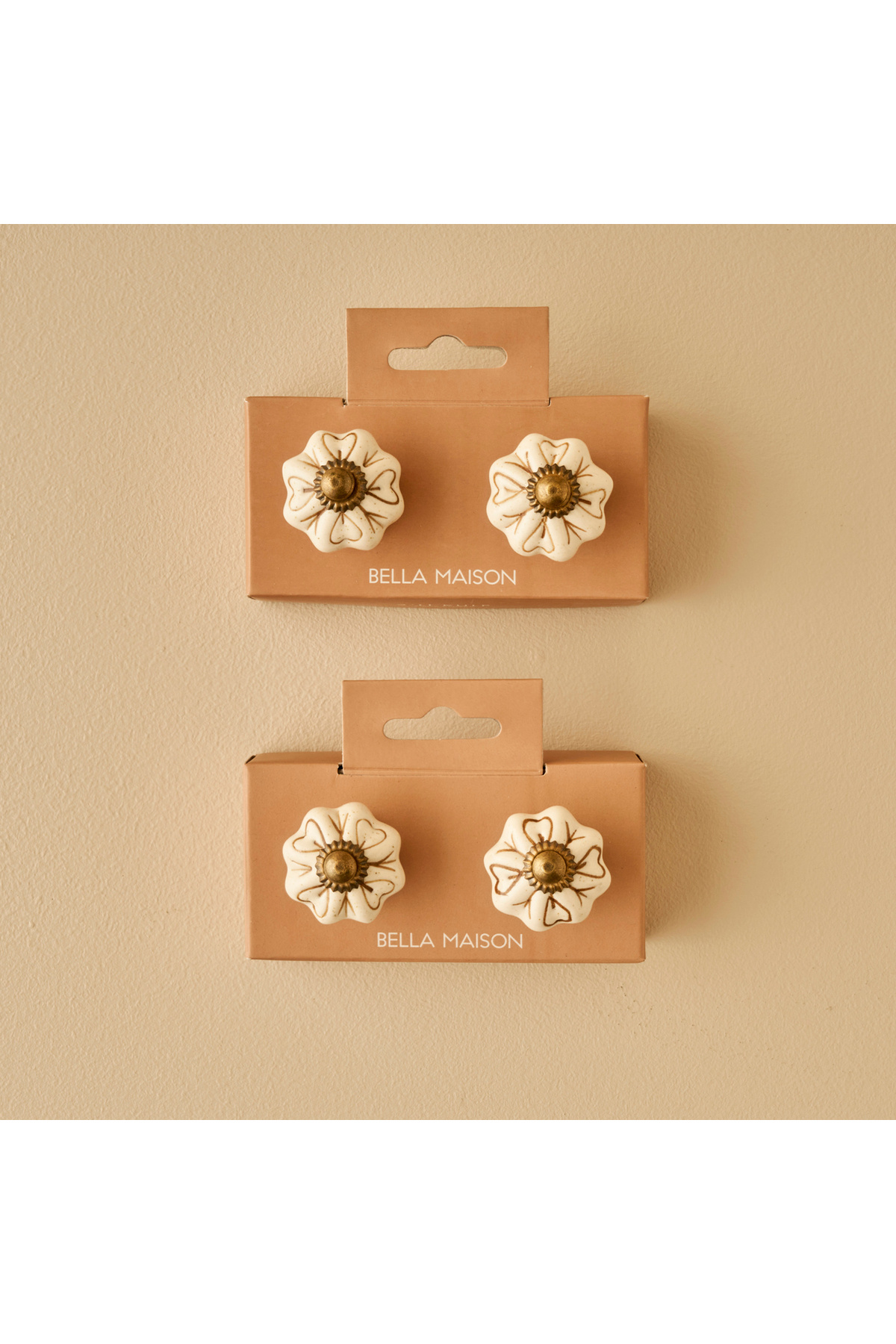 Bella Maison Rune Kulp 4'lü Beyaz (6,5x3x3 cm)