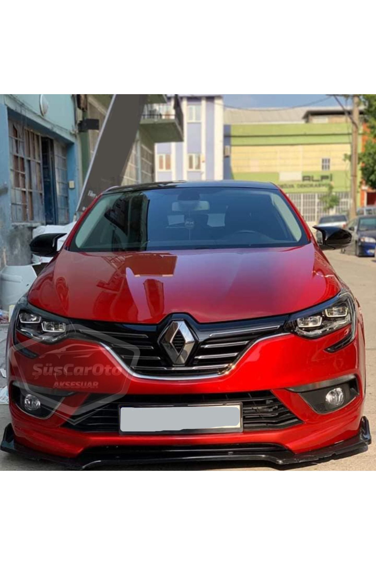 caralp Renault Megane 4 2016 Sonrası Batman Yarasa Ayna Kapağı Piano Black ABS Plastik