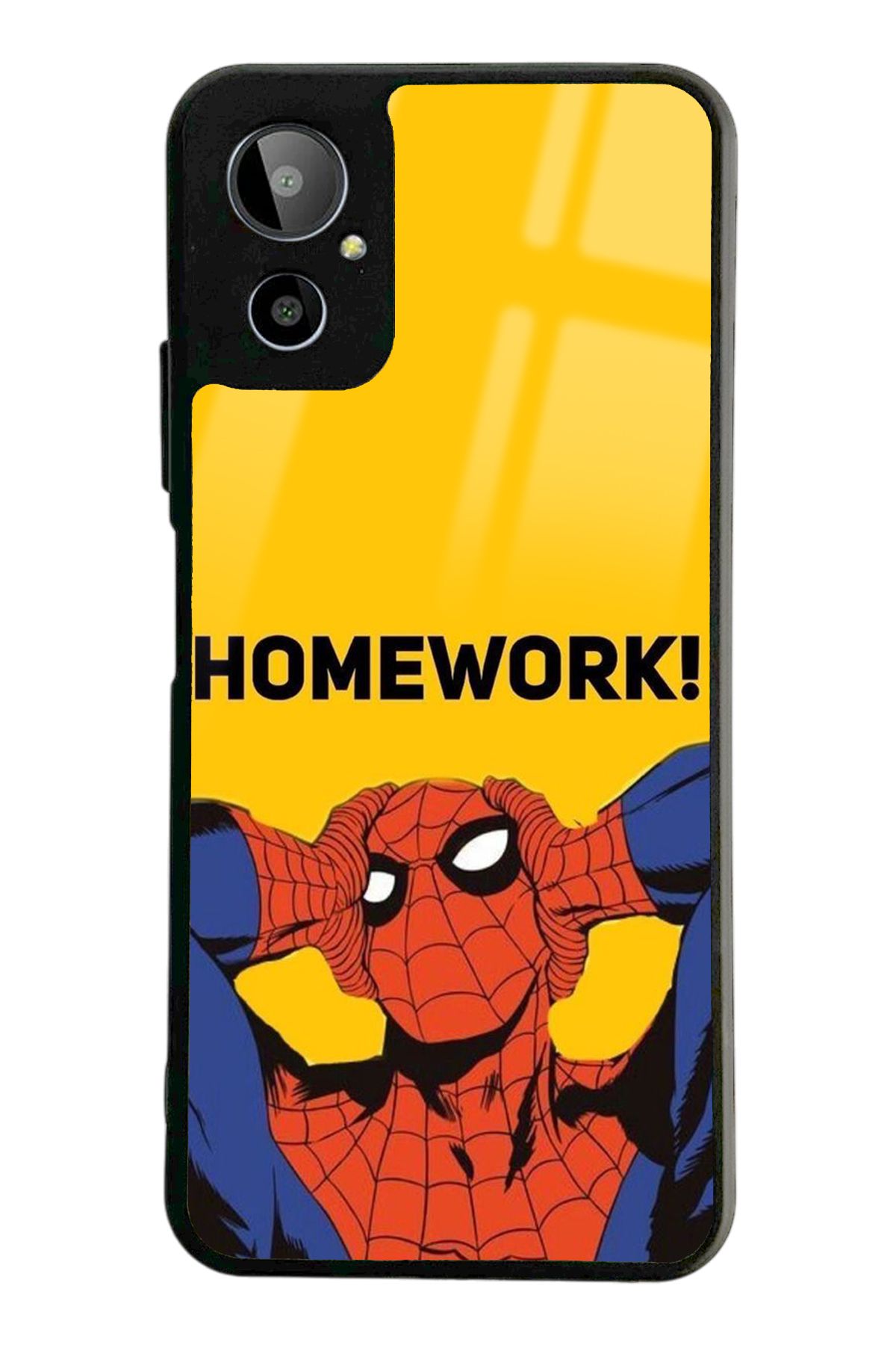 Spoyi Gm 23 SE Homework Tasarımlı Glossy Telefon Kılıfı