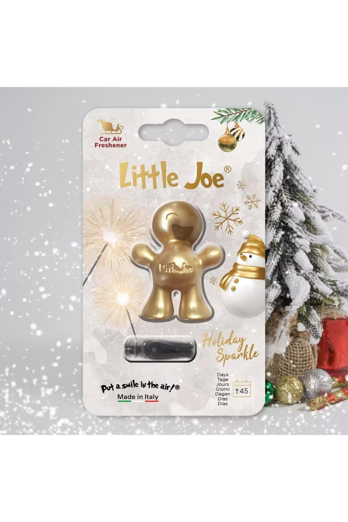 LİTTLEJOYS Little Joe Meyve Çiçek Araç Kokusu (Holiday Sparkle) -45 Gün -Oto Kokusu Kalıcı Klima Parfüm