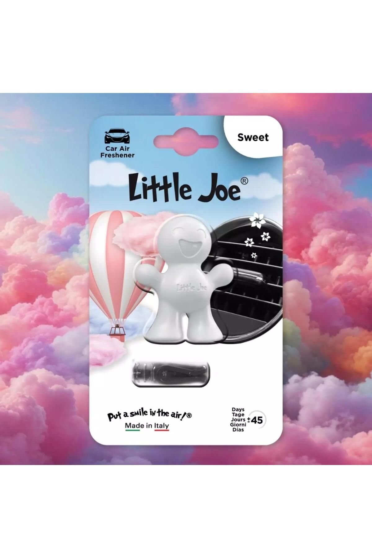 LİTTLEJOYS Little Joe Şeker Araç Kokusu (Sweet) -45 Gün -Oto Kokusu Kalıcı Klima Parfüm