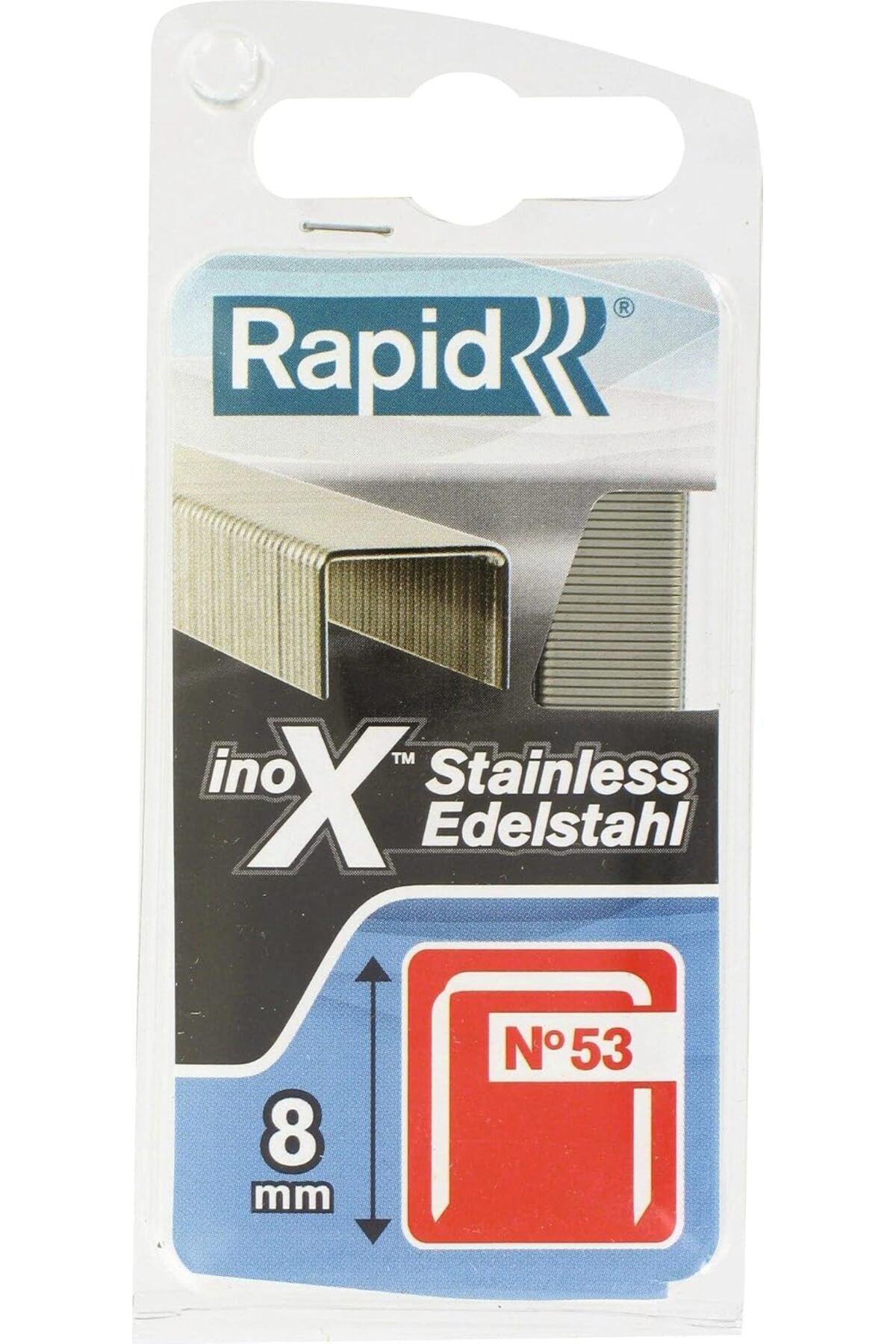 NcK N ° 53 Rapid Agraf, yükseklik: 8 mm, 1080 adet