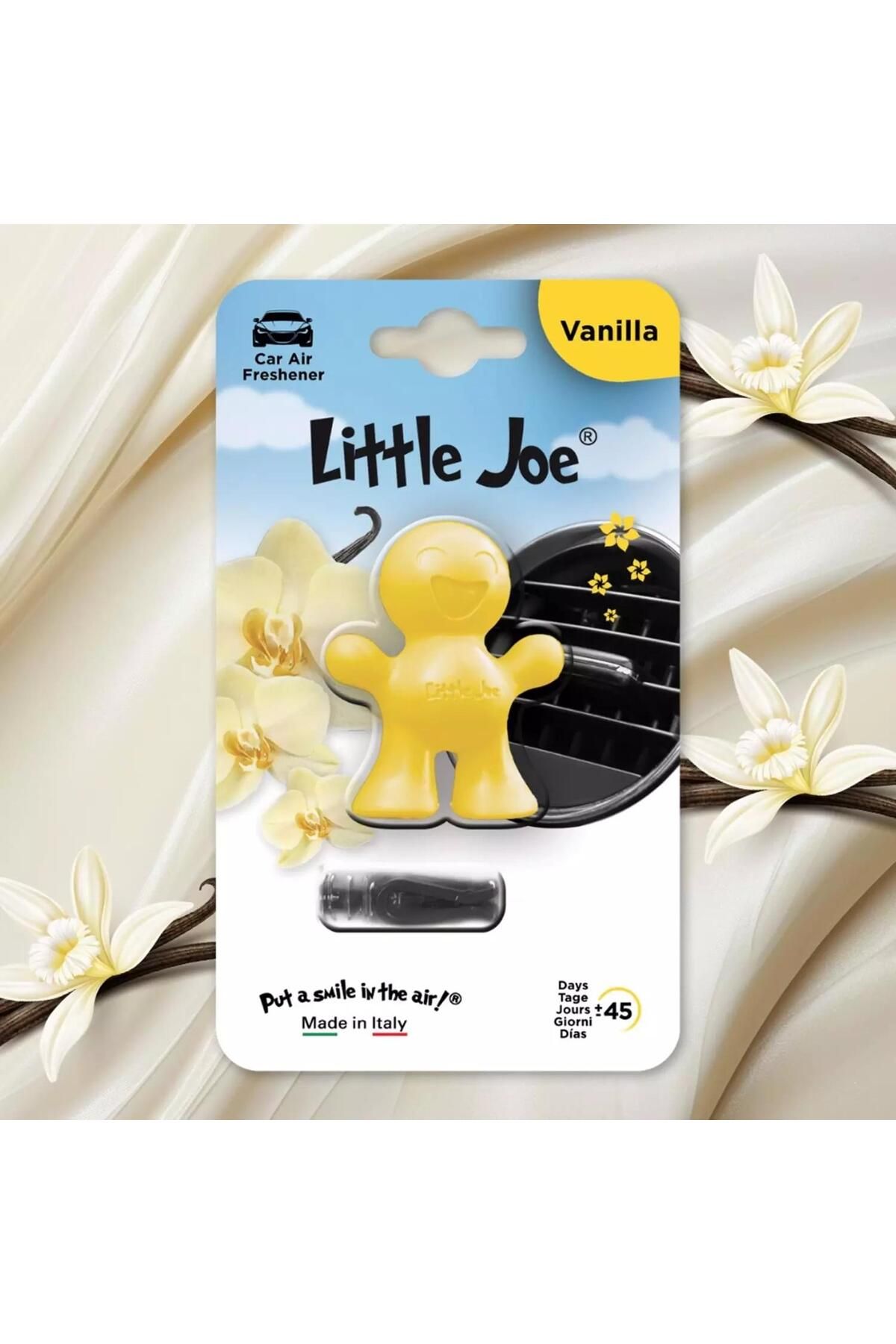 LİTTLEJOYS Little Joe Vanilya Araç Kokusu (Vanilla) -45 Gün -Oto Kokusu Kalıcı Klima Parfüm