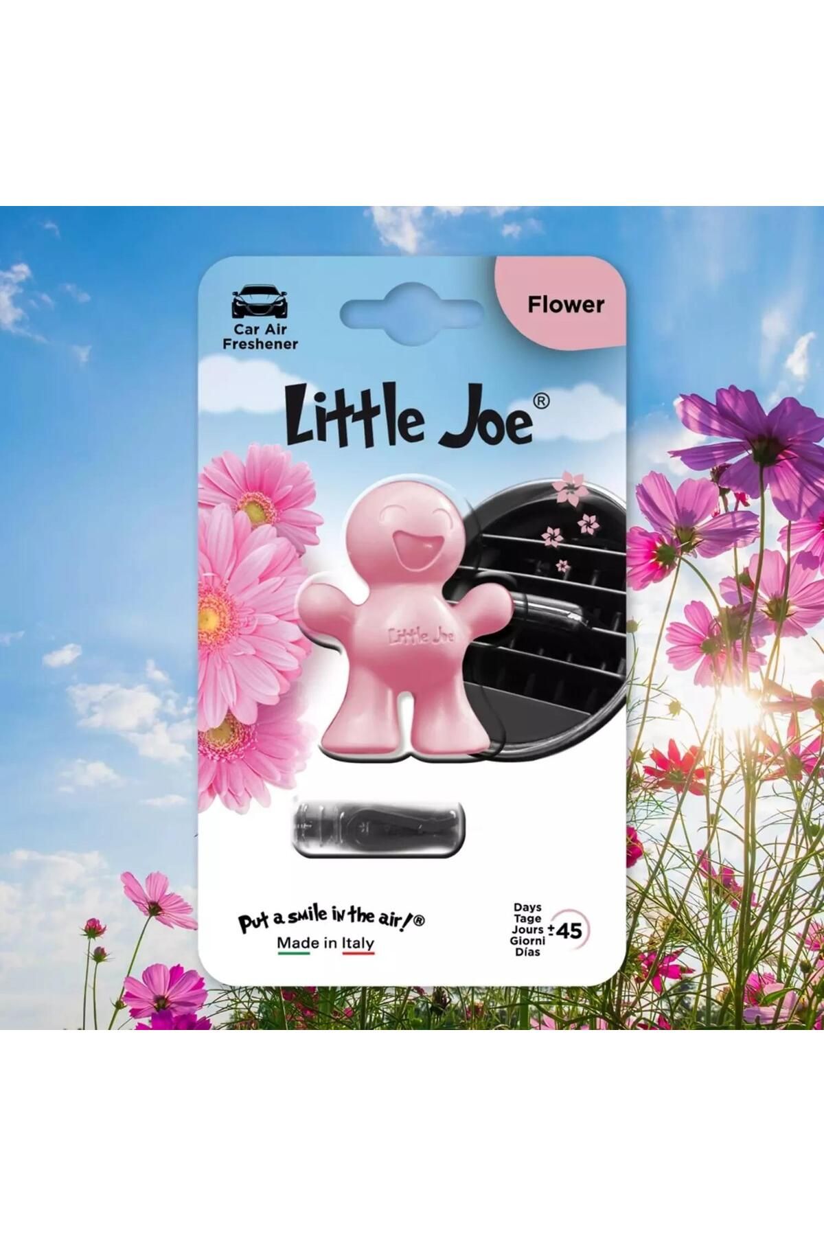 LİTTLEJOYS Little Joe Çiçek Araç Kokusu (Flower) -45 Gün -Oto Kokusu Kalıcı Klima Parfüm