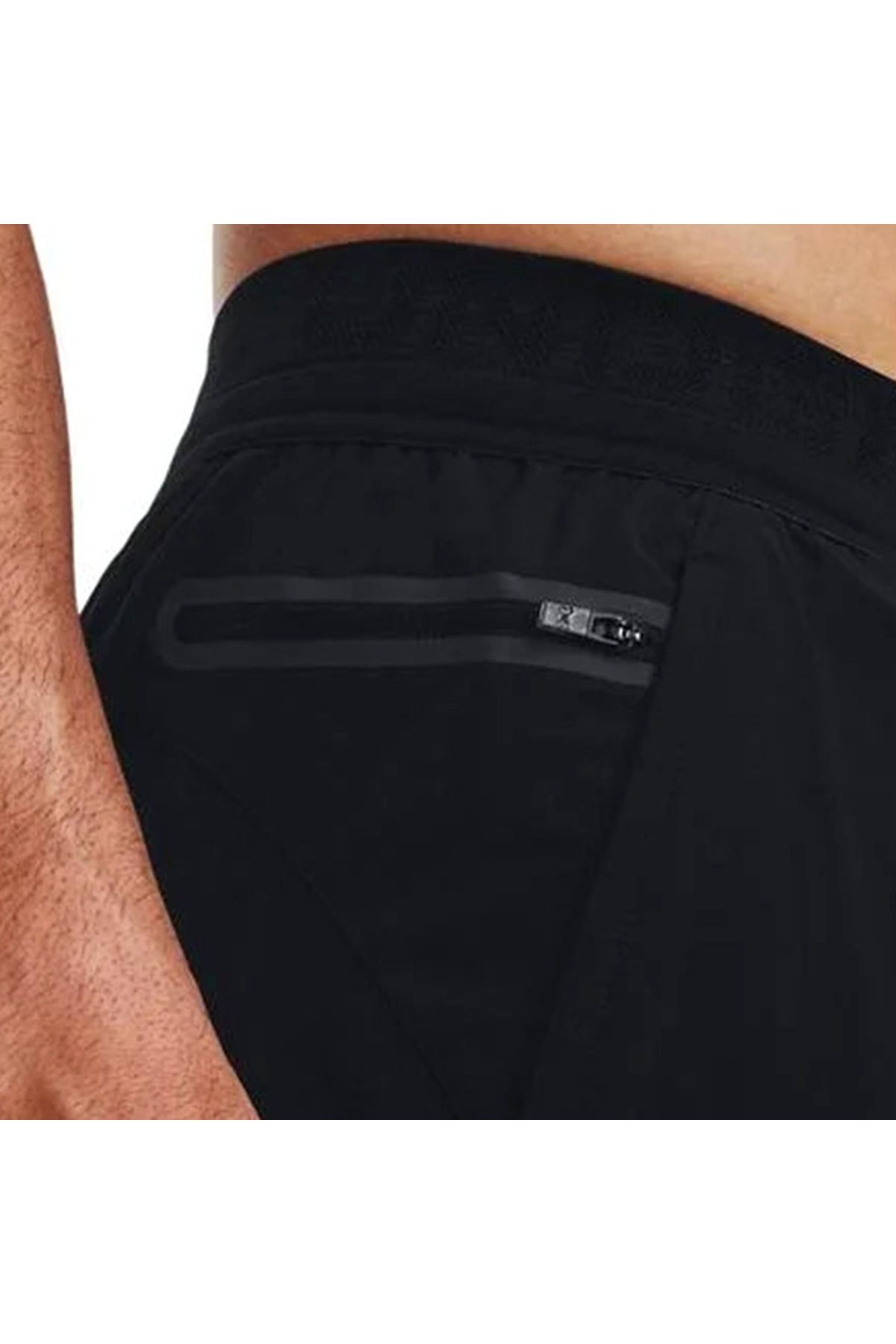 شورت ورزشی مشکی مردانه های آموزش سیاه 2IN1 001 Under Armour