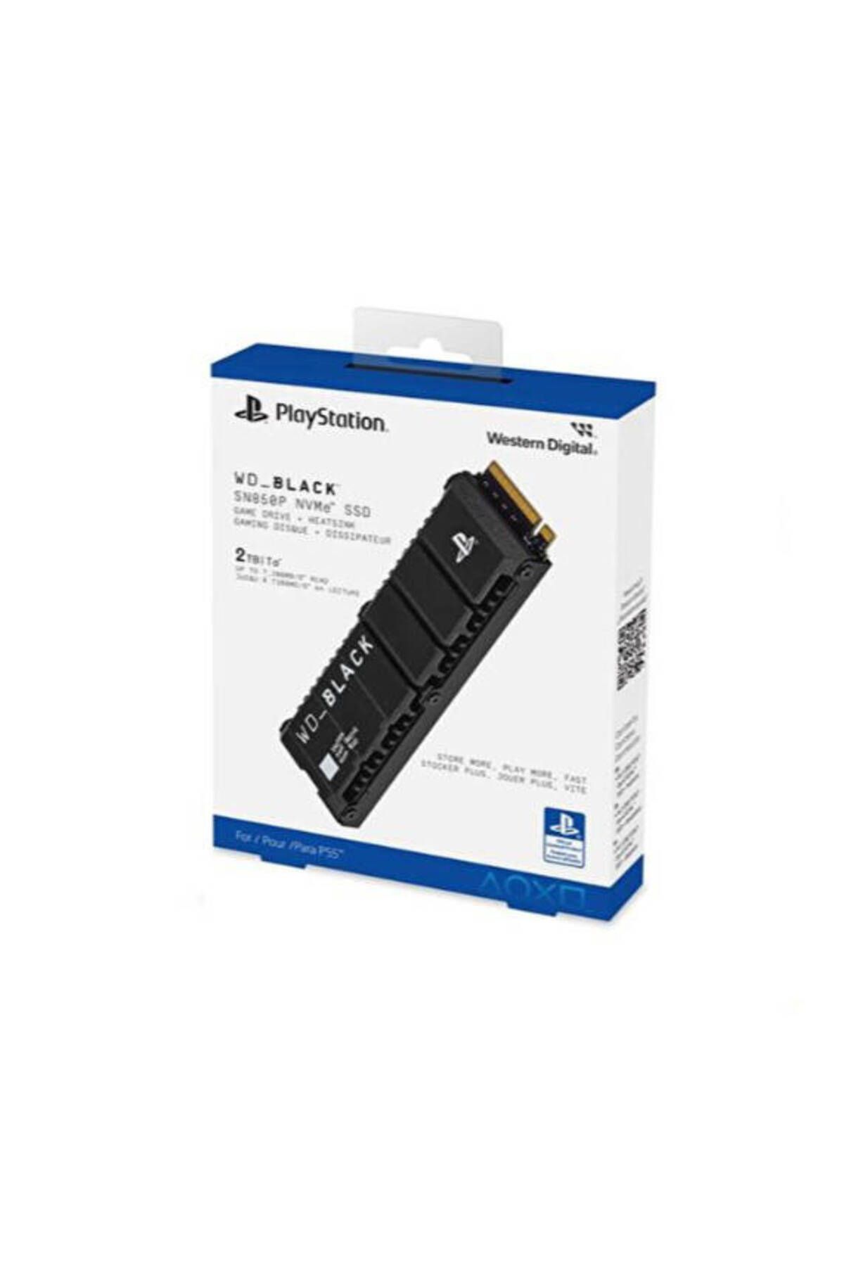 WD Black Playstation 5 Game Drive SN850P 2TB M.2 Gen4 SSD