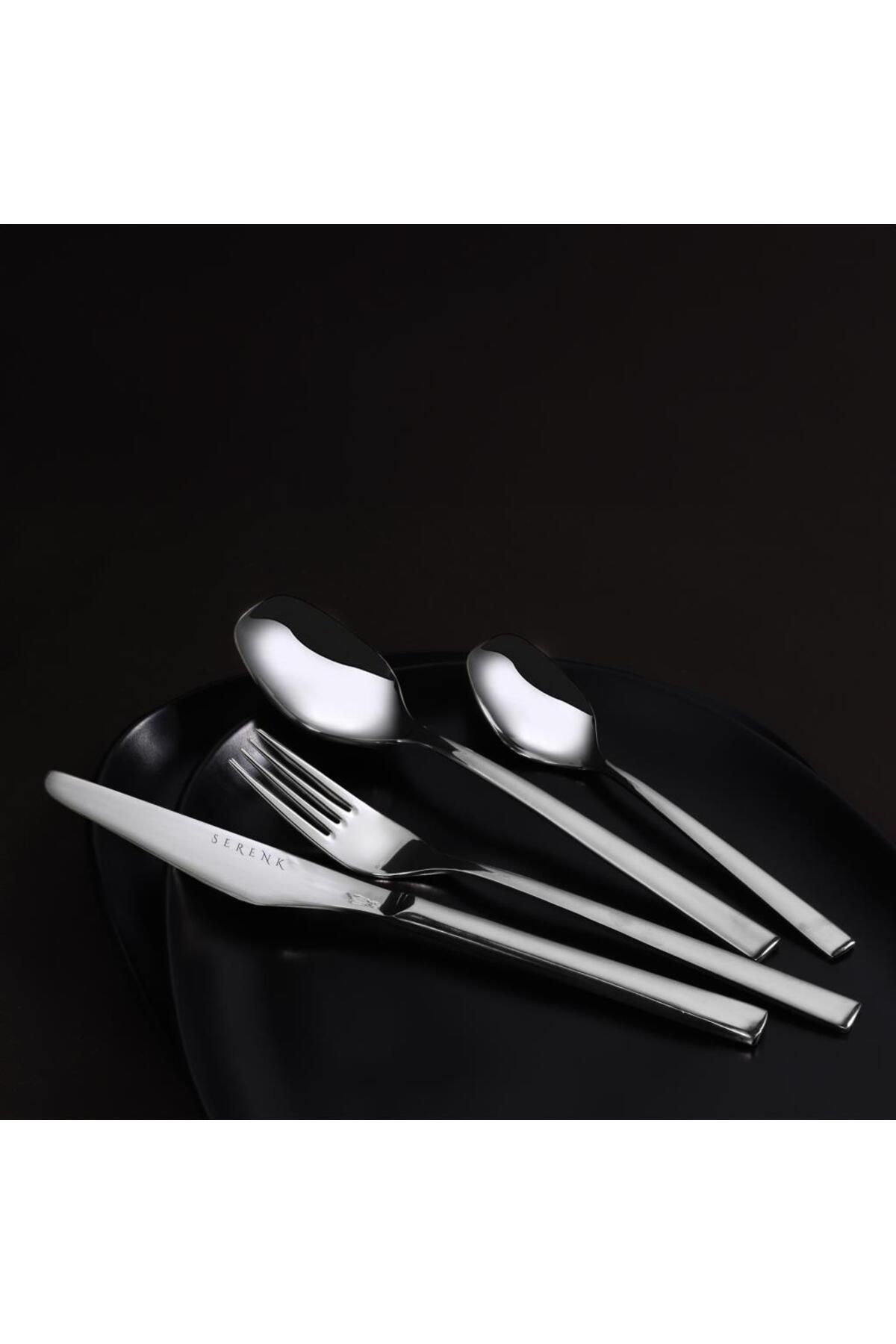 Serenk-New York Steel Cutlery Set 24 Stück hllgroup 990396 3