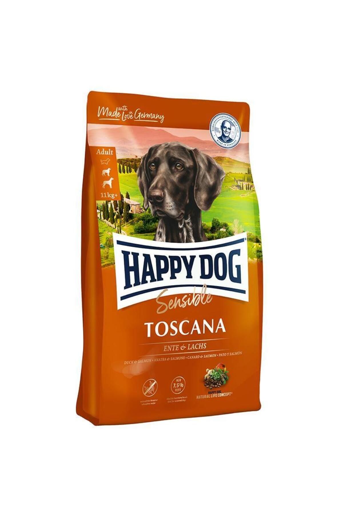 Happy Cat Happy Dog Toscana Ördekli Somonlu Hassas Köpek Maması 12,5 Kg