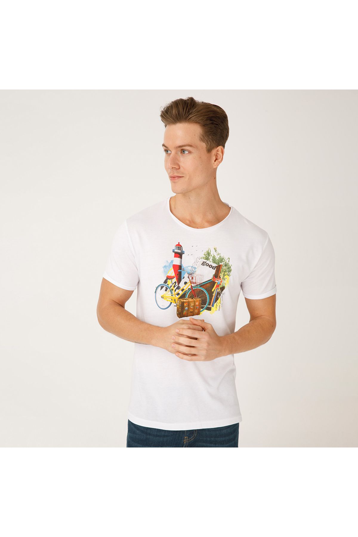 Biggdesign-Nature Traveler Men's T-shirt 5