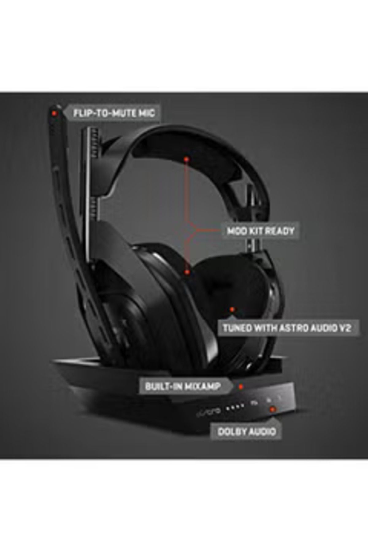 Astro-A50 PS4 - أسود 8