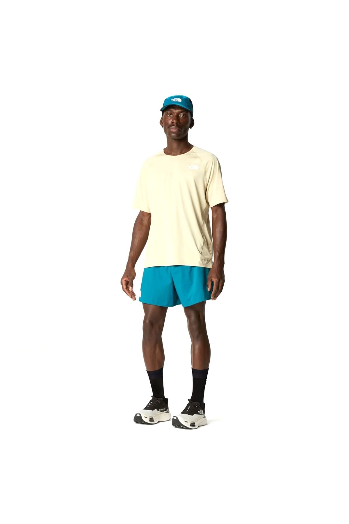 تی شرت ورزشی نود مردانه Summit High Trail Run 's Sand Outdoor Tresor NF0A7ZTR3X41 The North Face