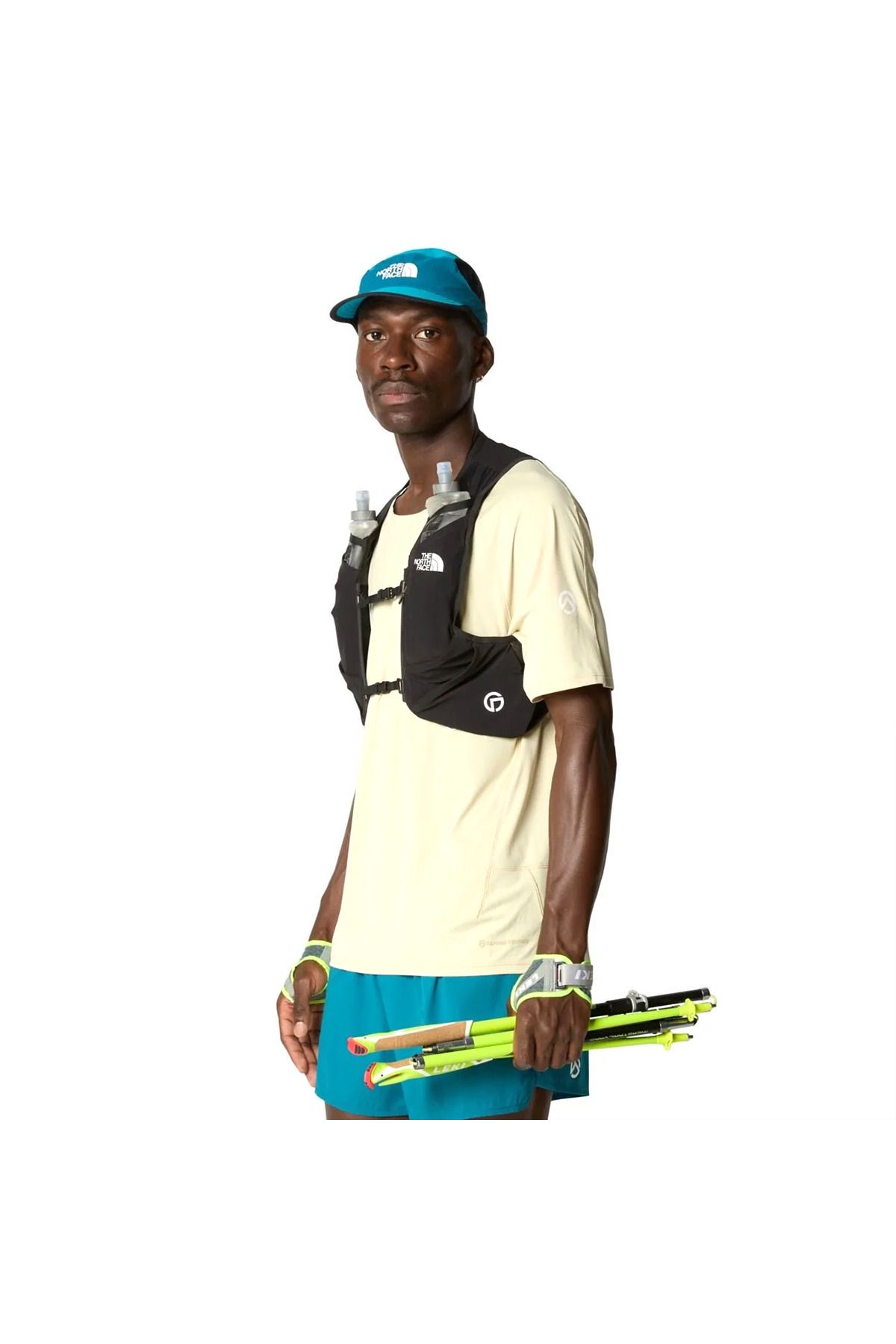 تی شرت ورزشی نود مردانه Summit High Trail Run 's Sand Outdoor Tresor NF0A7ZTR3X41 The North Face