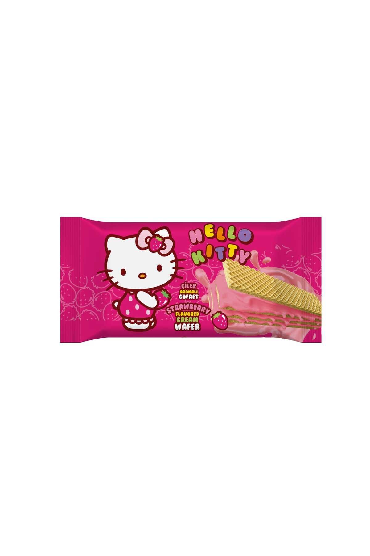 Target Hello Kitty Çilek Aromalı Gofret 40 gr * 24 Adet