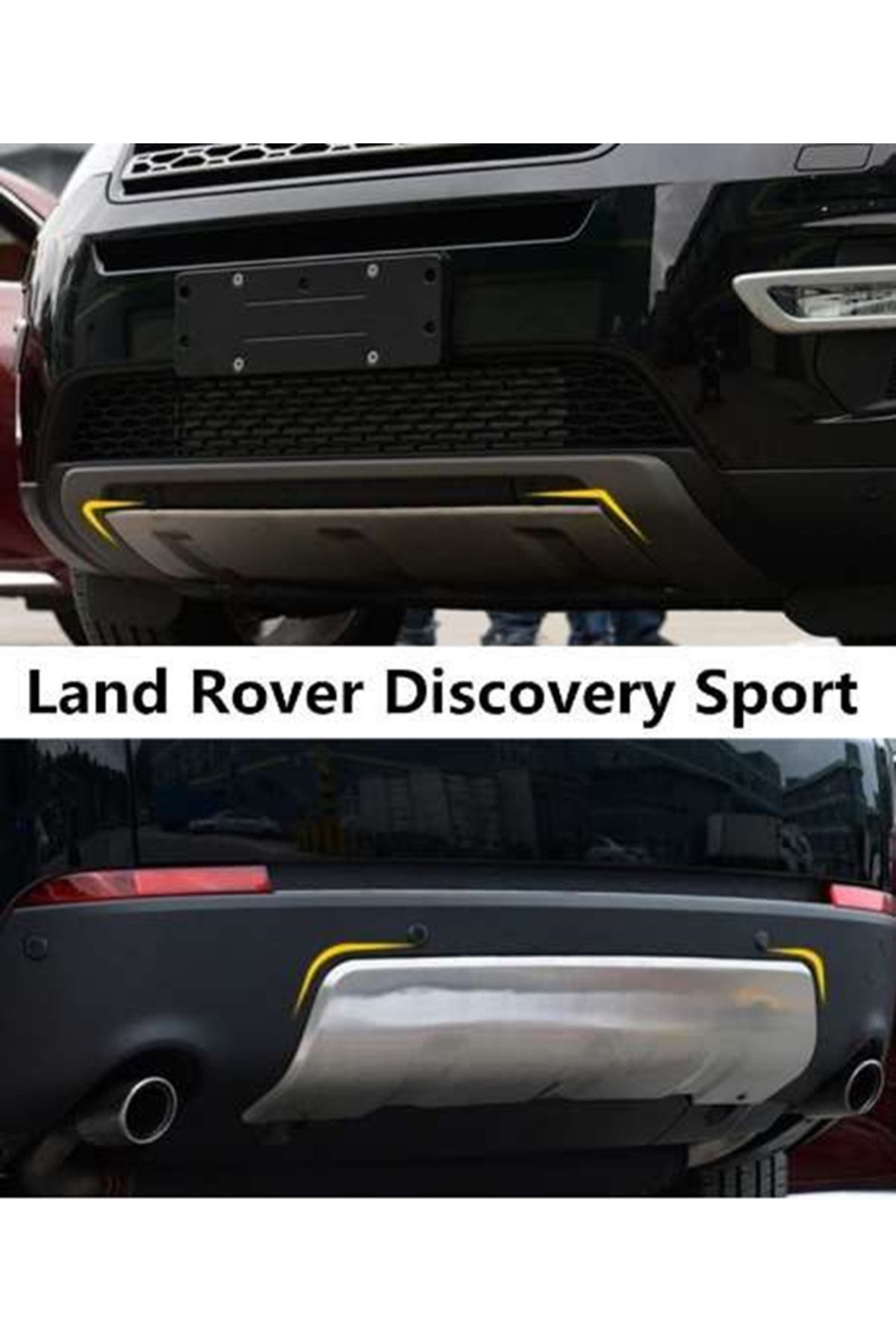 Life Tuning Land Rover Dıscovery 5 Sport 2016 Sonrası Ön Arka Difüzör Metal