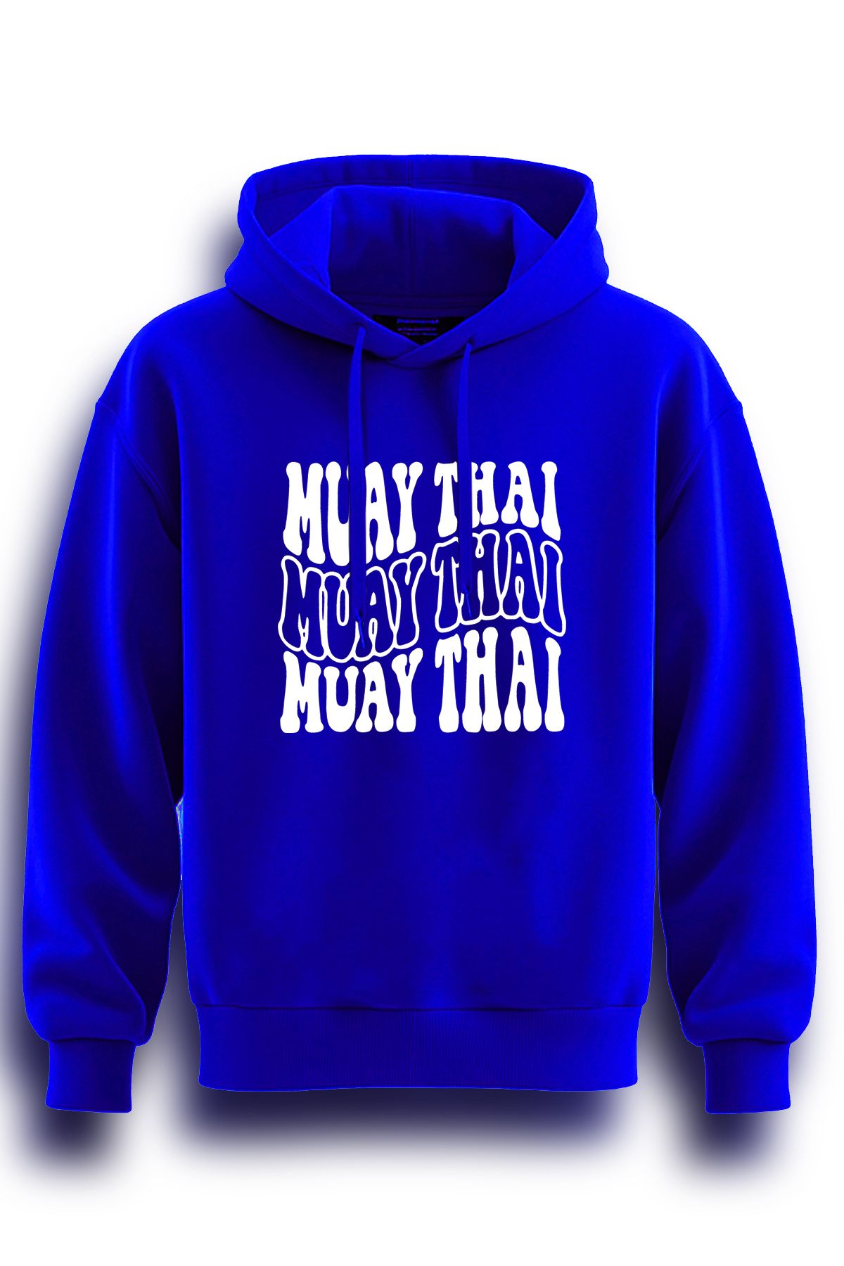 TOP GLORY MUAY THAI Ön  Baskılı  Sweatshirt Kapüşonlu 3 iplik Hoodie Muay Thai Sweat MTHAI2271