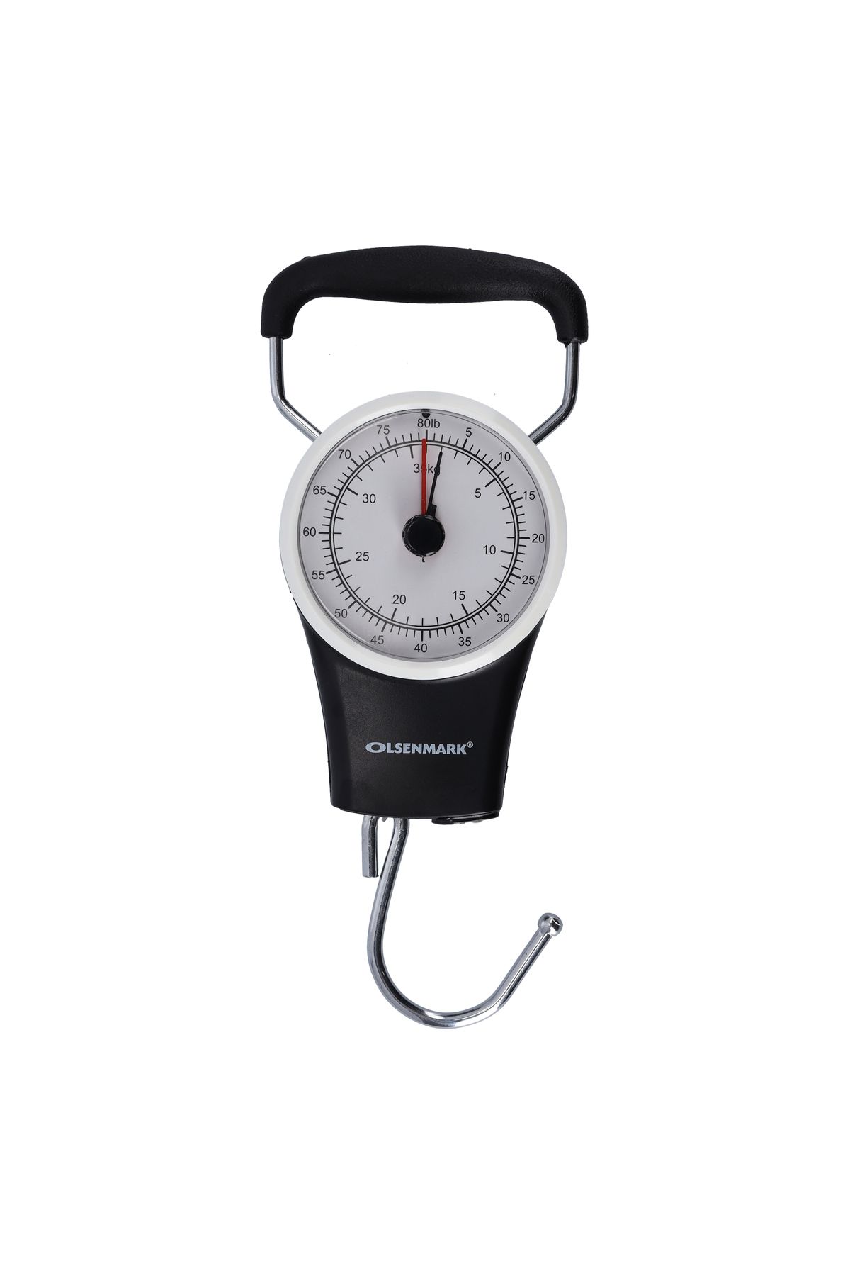 Olsenmark-Mechanical Luggage Scale - Large Screen - Capacity 35Kg 1