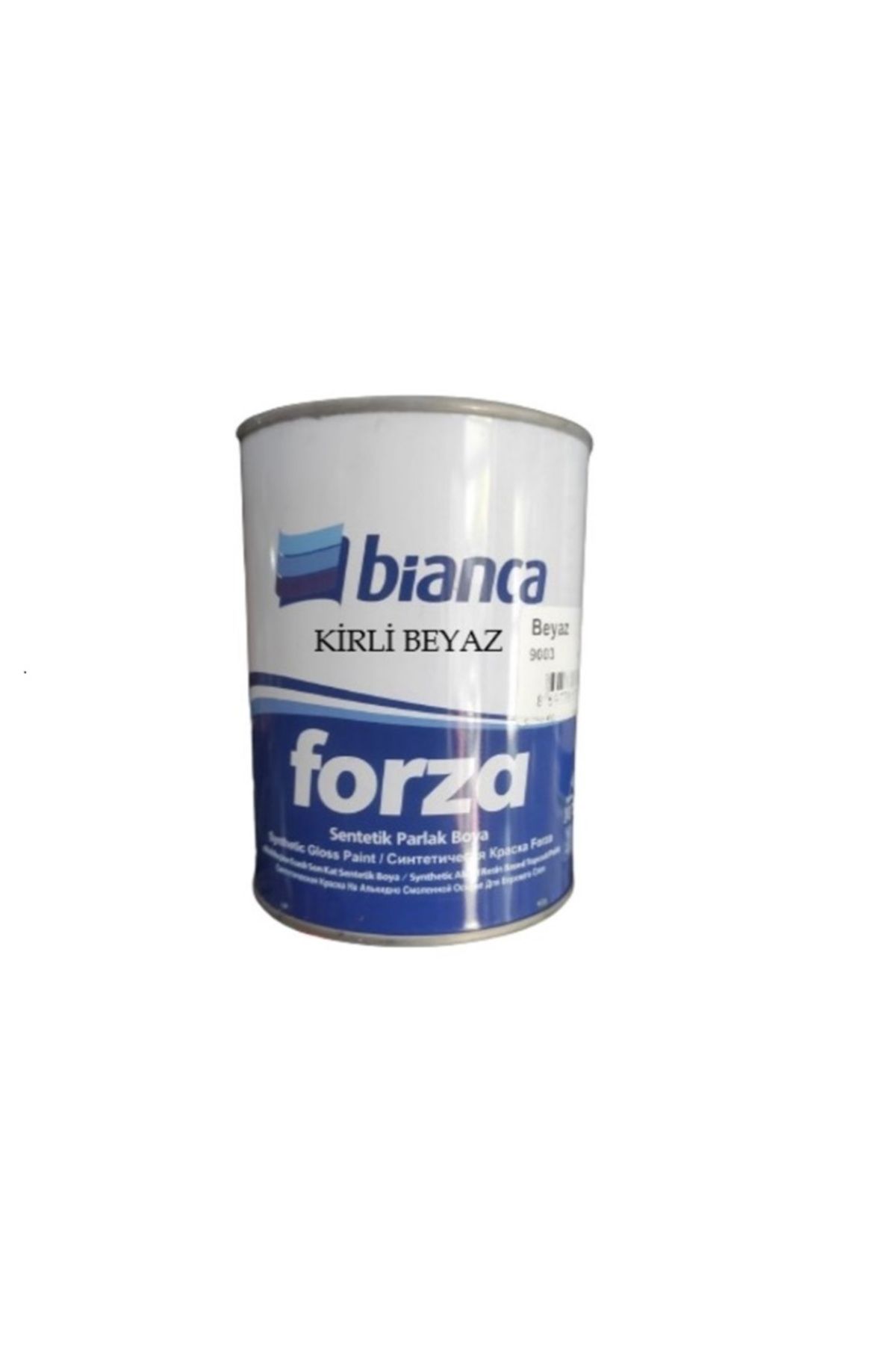 Bianca Forza Sentetik Ahşap&metal Boyası Parlak 0.75kg Kirli Beyaz