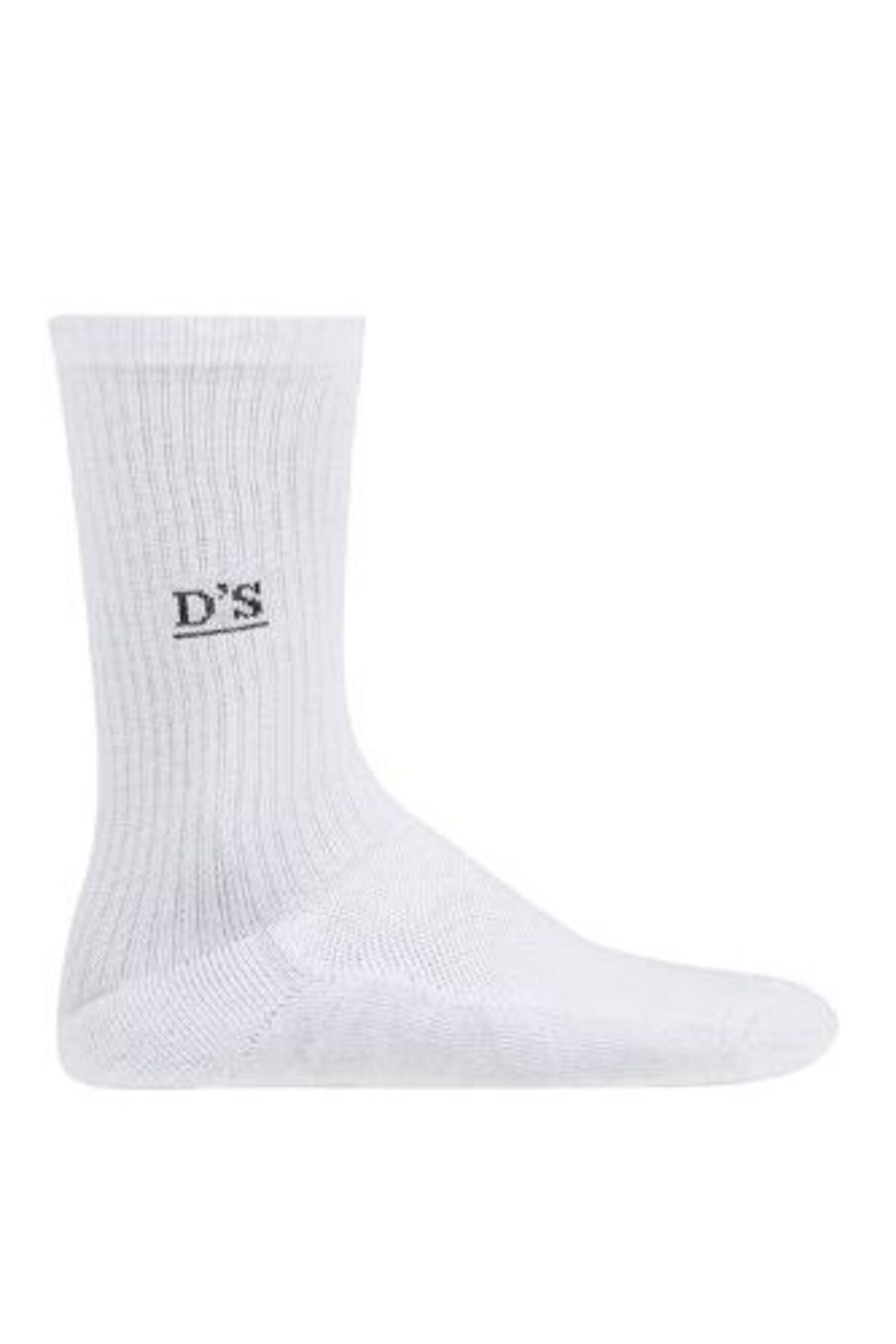 جوراب سفید مردانه ورزش 2 سیاه و D'S Damat
