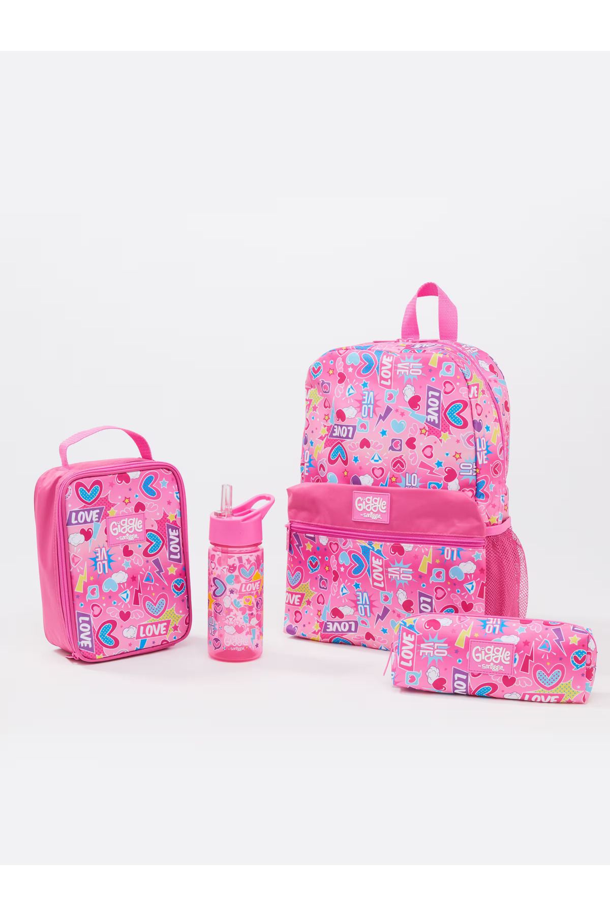 SMIGGLE GIGGLE BY SMIGGLE 4 PARÇADAN OLUŞAN ÇANTA SET