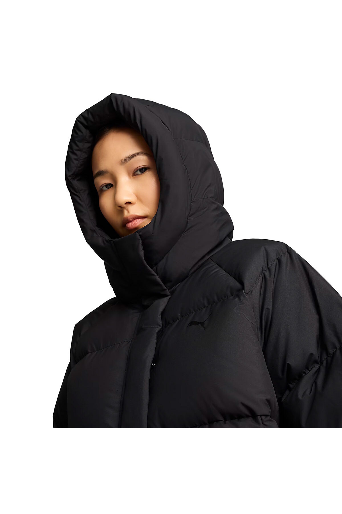 Puma Down Puffer Kadın Siyah Günlük Stil Mont 62648701 görsel 4
