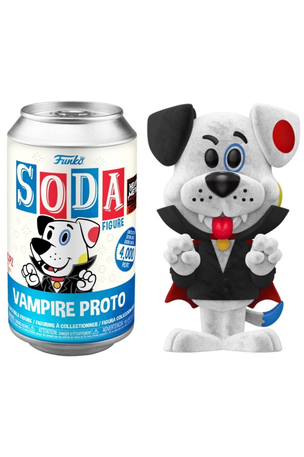 Funko Vampire Proto (Flocked) Limited Edition 4000 Limitli Funko Soda Vinyl Figure! Figür