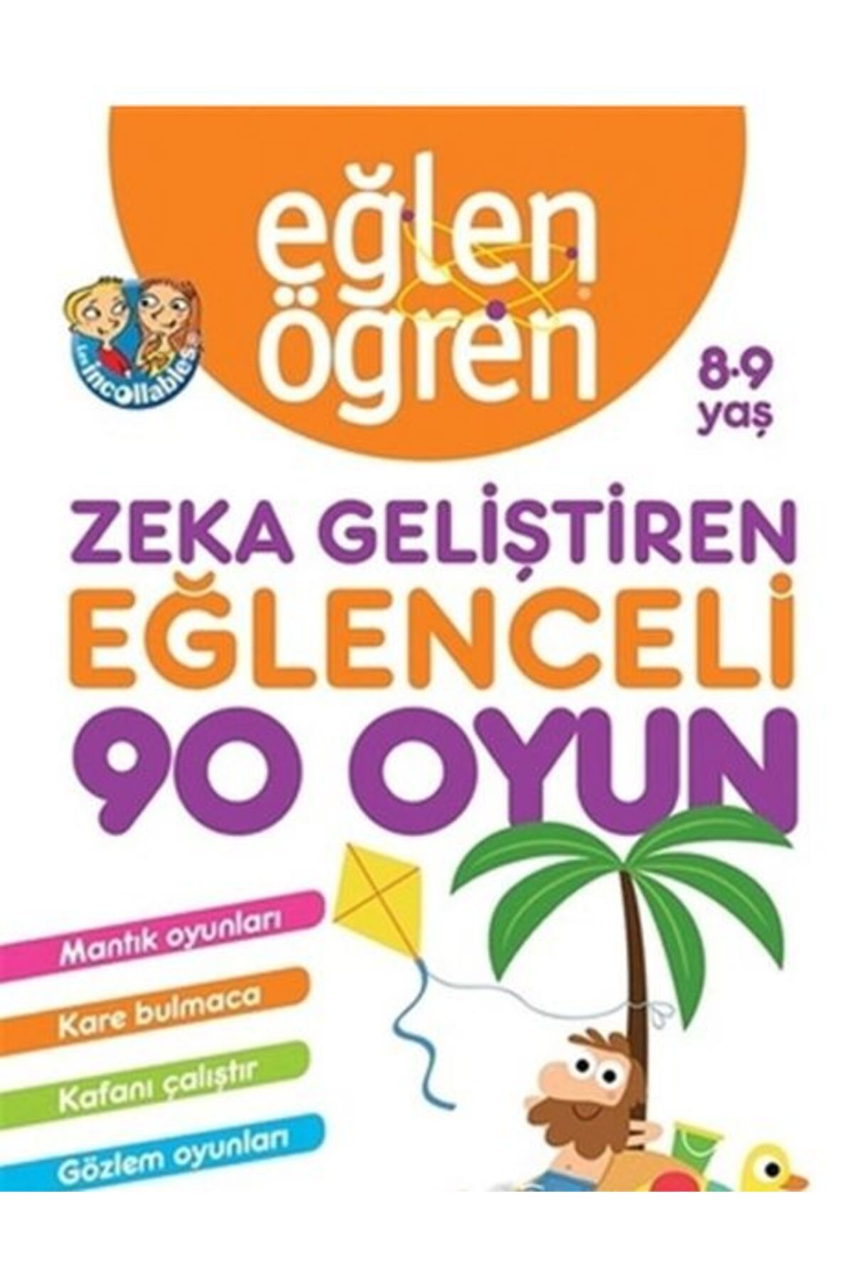 Dstil Tasarım İletişim Yayınları Eğlen Öğren 8-9 Yaş - Zeka Geliştiren Eğlenceli 90 Oyun