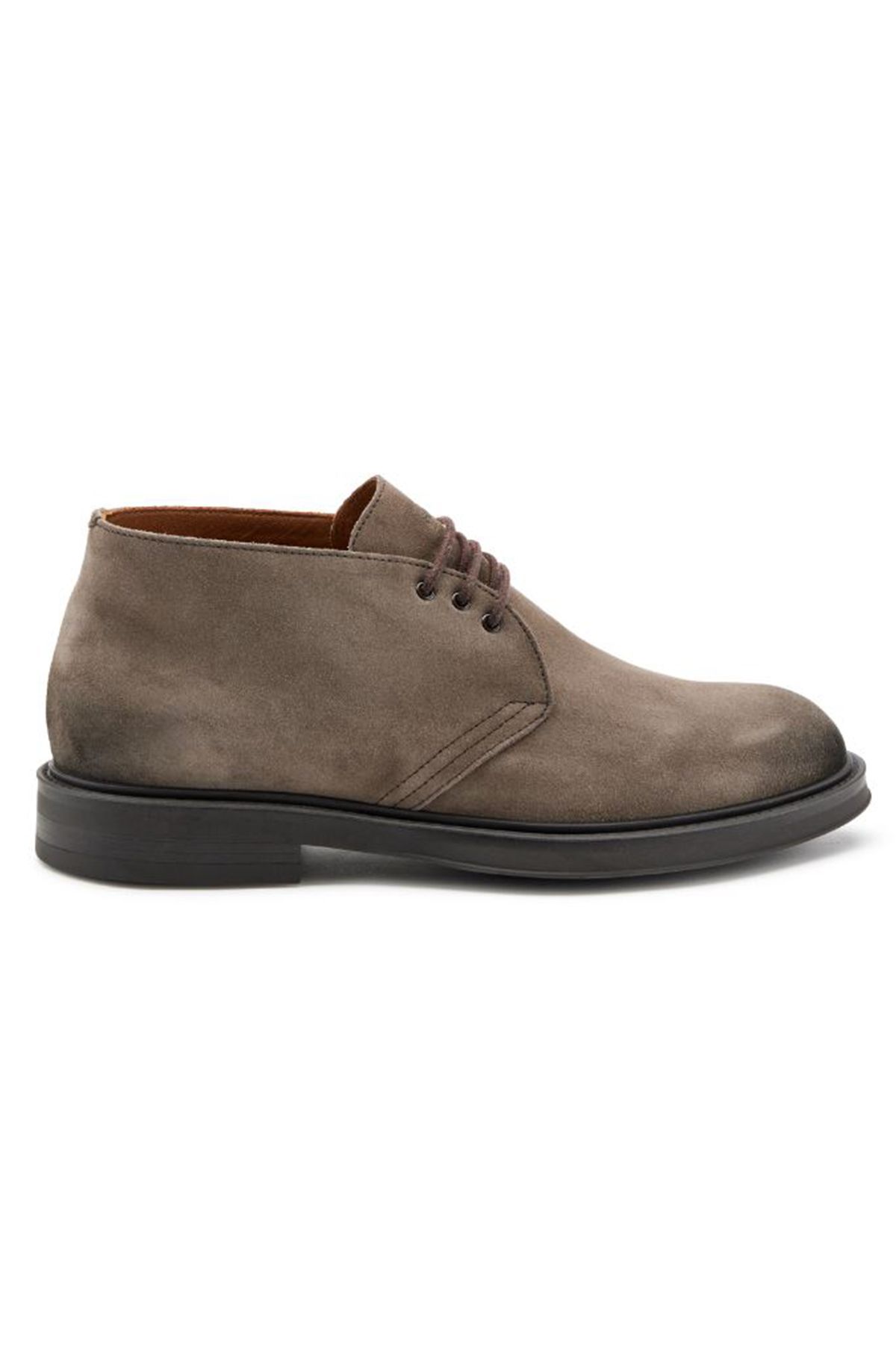 Frau Erkek Bot 73A2 Frau WAXY Desert Boot Visone (Dark Beige)