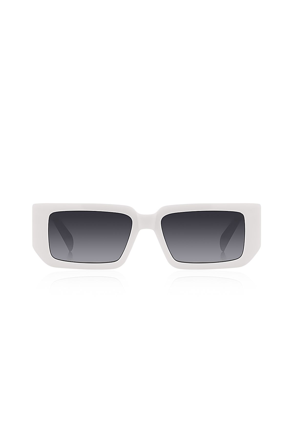 Kinary-White Shiny Sunglasses - 1057 2