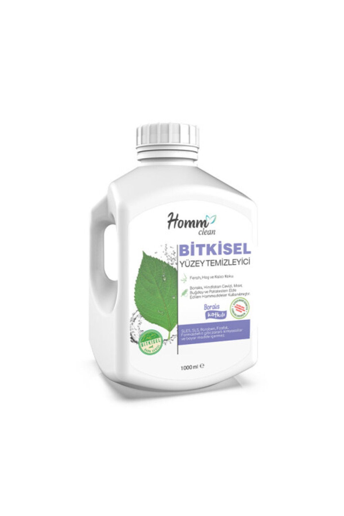 öztürkler HOMM CLEAN BİTKİSEL YÜZEY TEMİZLEYİCİSİ 1000 ML