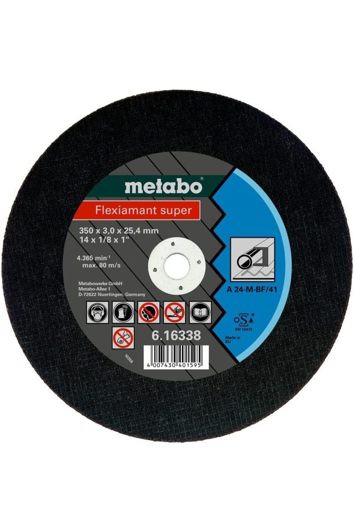 NcK 616338000 Flexiamant super 350x3,0x25,4 çelik