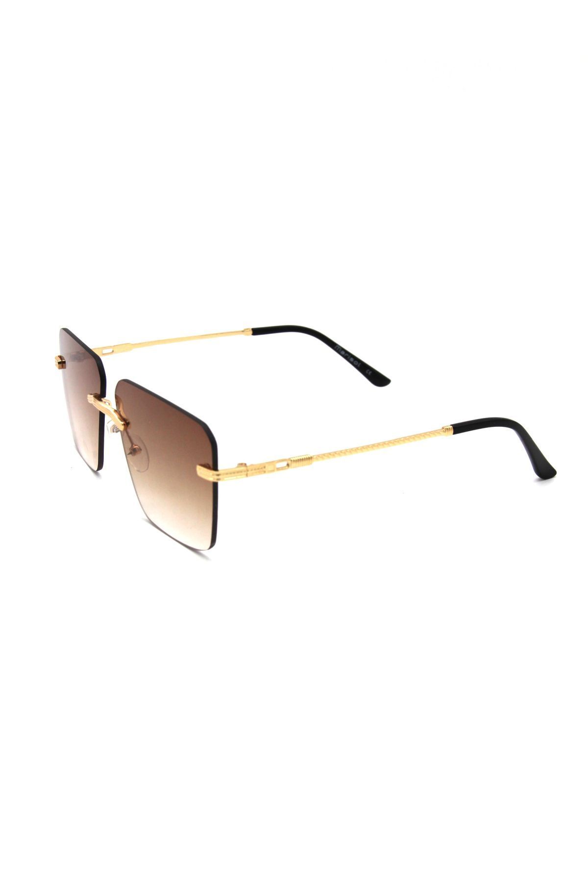 Marisol-Mrs 36062 Gold Brown - Unisex Sunglasses 1