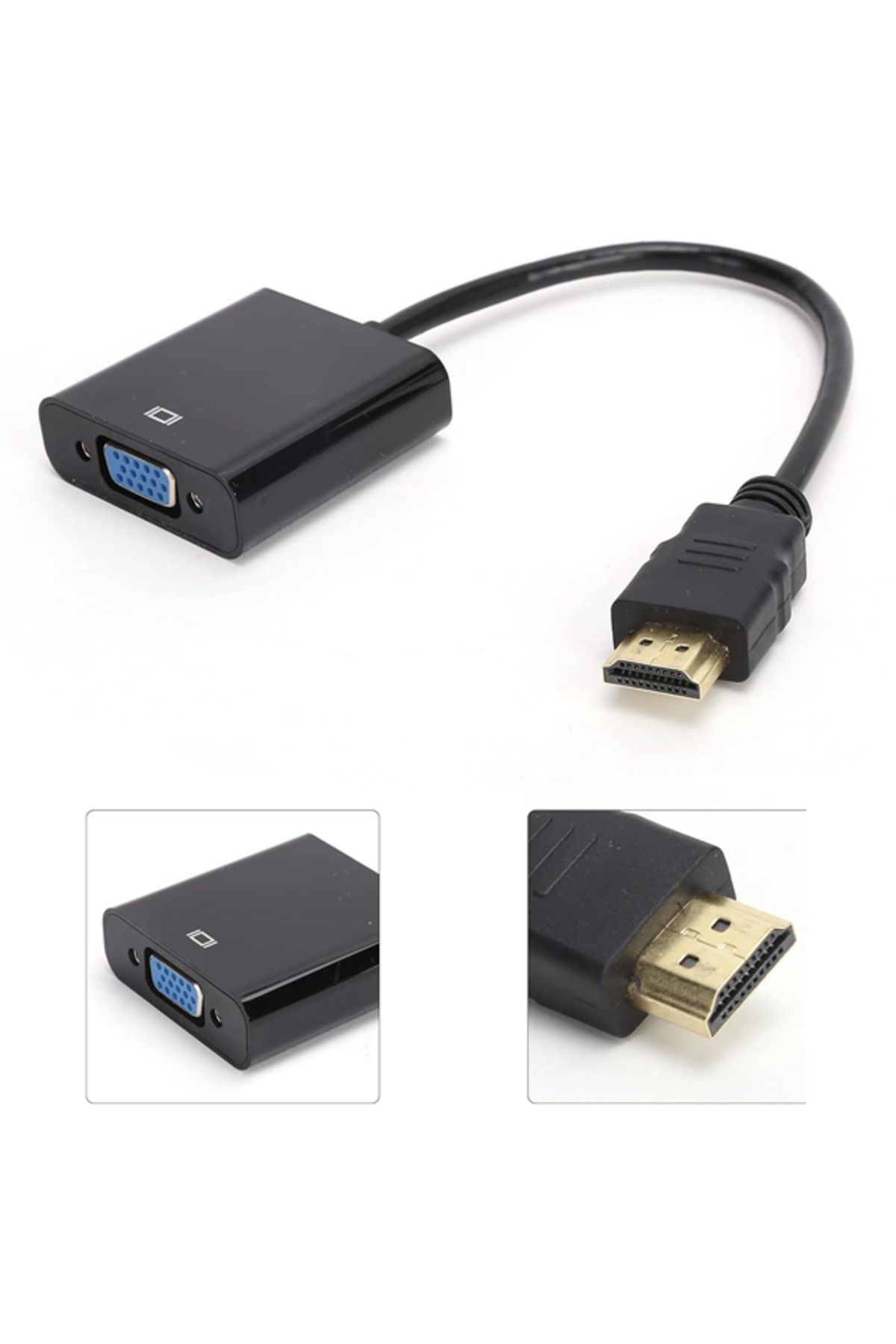 ERDİNEKS Mini DisplayPort to VGA Dönüştürücü Adaptör Çevirici