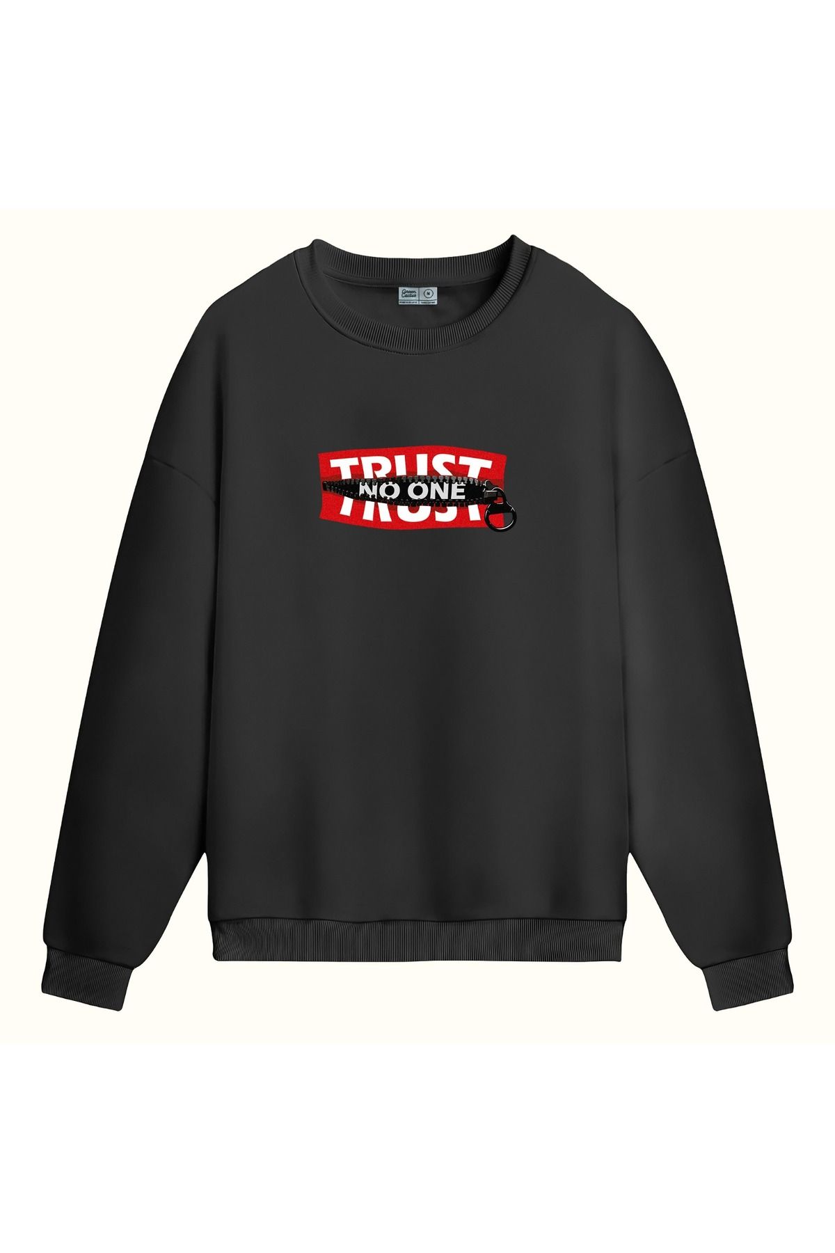 BLACKMAYS dont trust tasarımlı sweatshirt