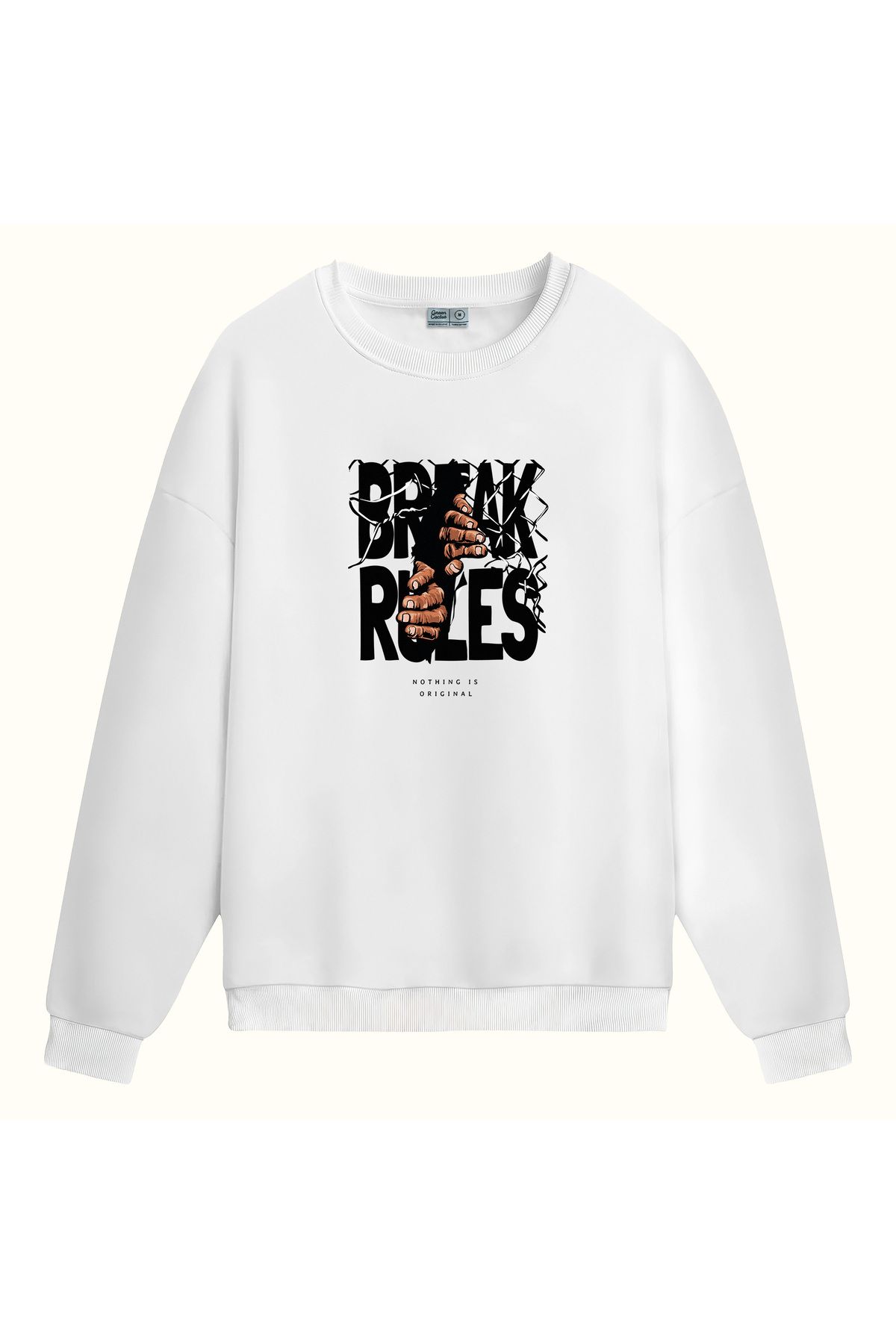 BLACKMAYS nothing is original tasarımlı sweatshirt